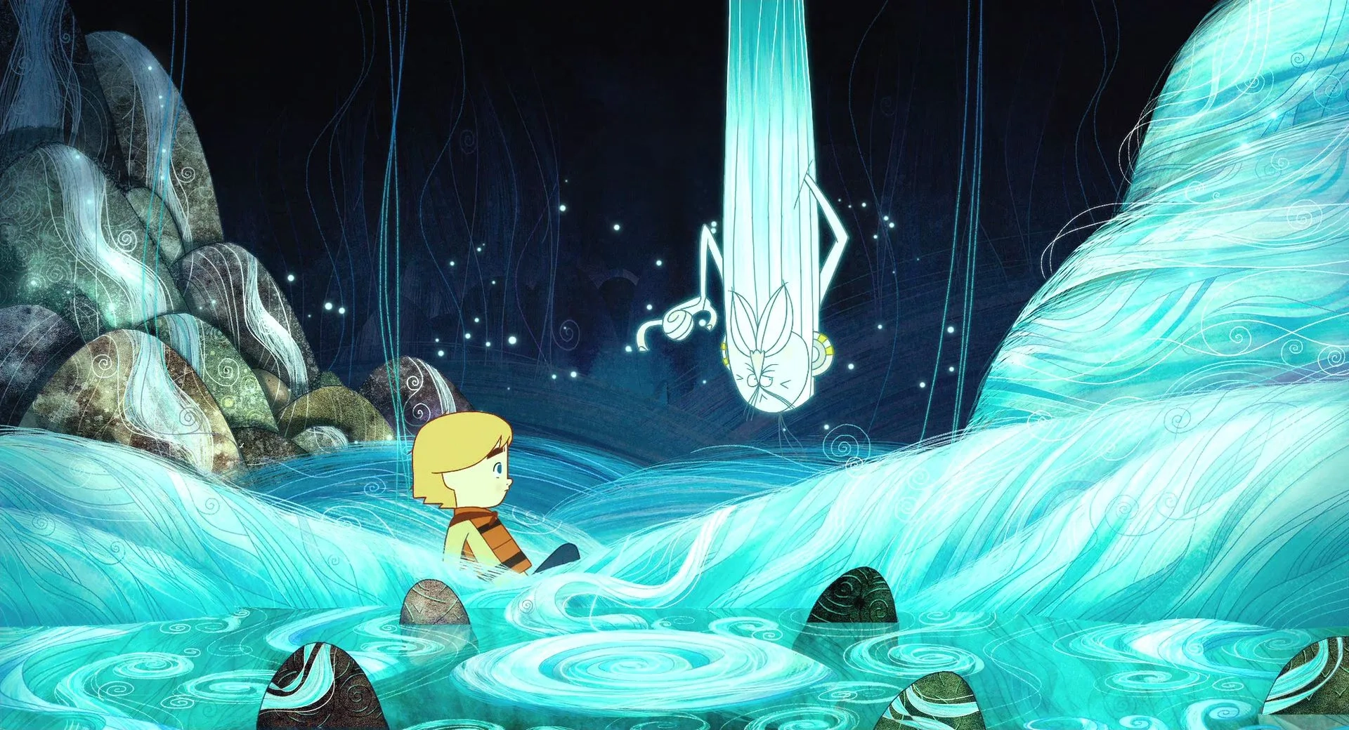 Jon Kenny and David Rawle in Song of the Sea (2014)