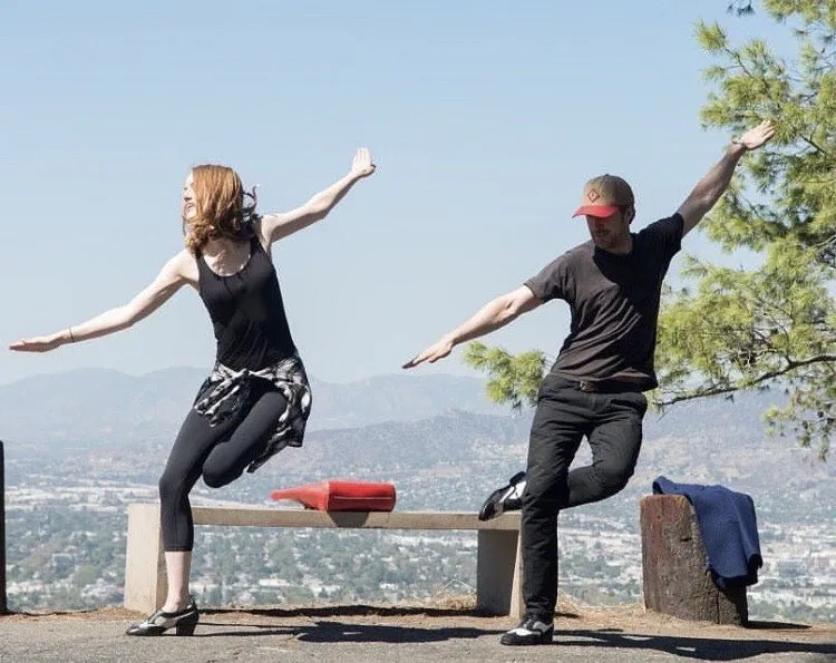 Ryan Gosling and Emma Stone in La La Land (2016)