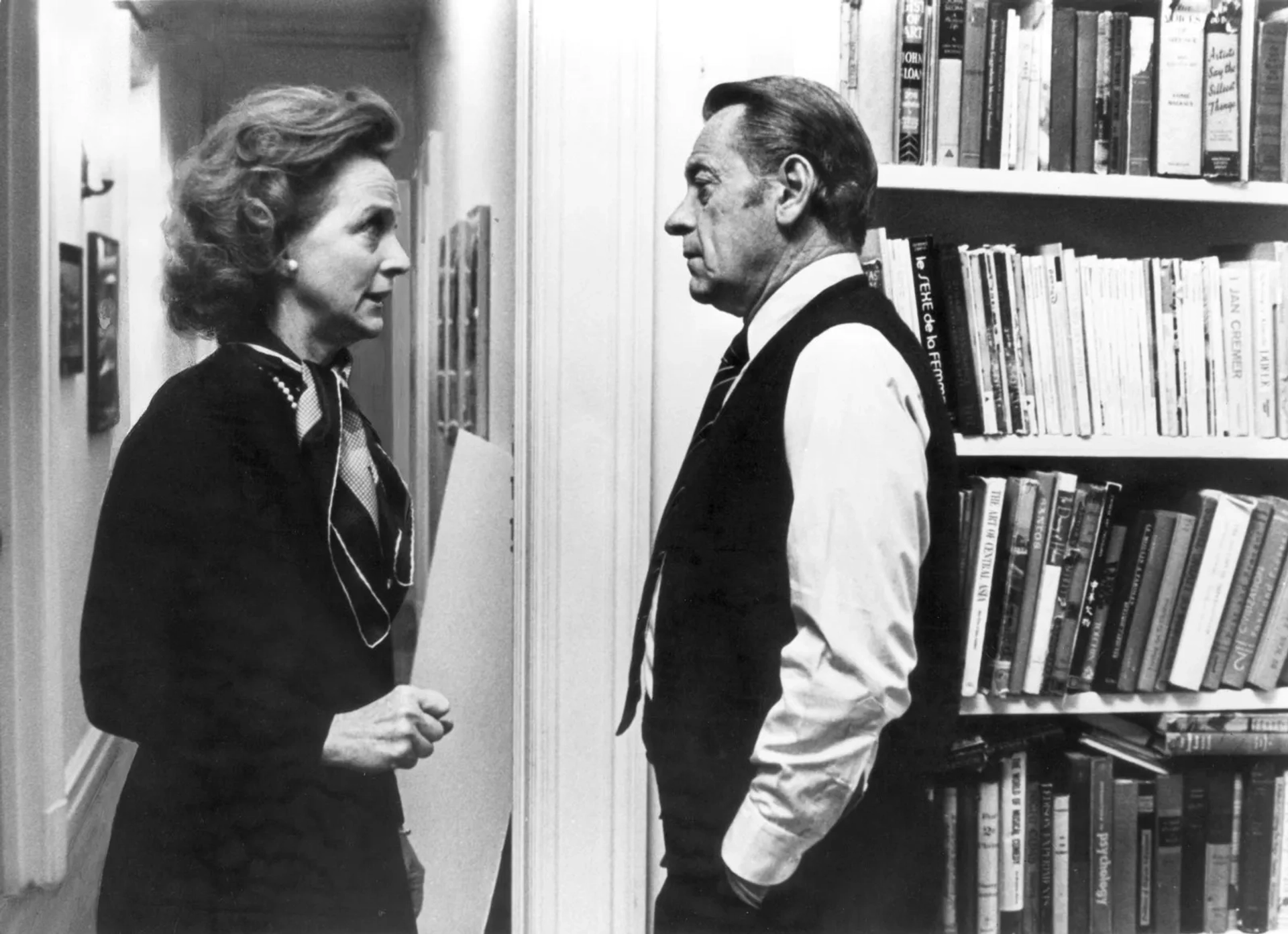 William Holden and Beatrice Straight in Network (1976)