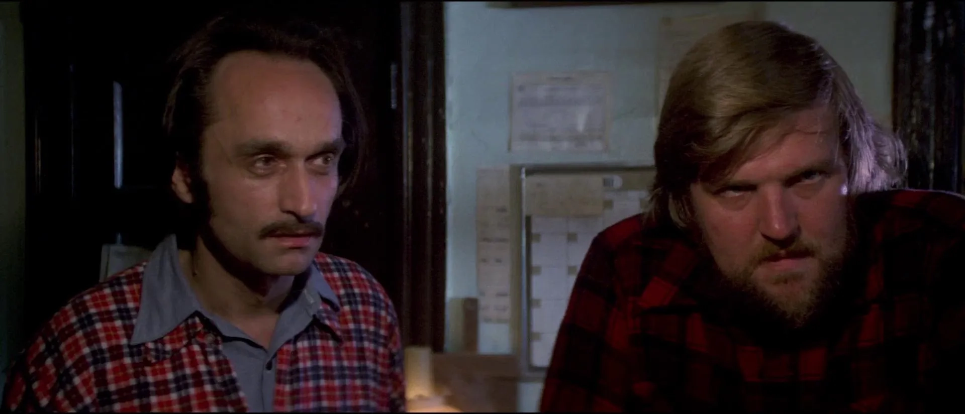 John Cazale and Chuck Aspegren in The Deer Hunter (1978)