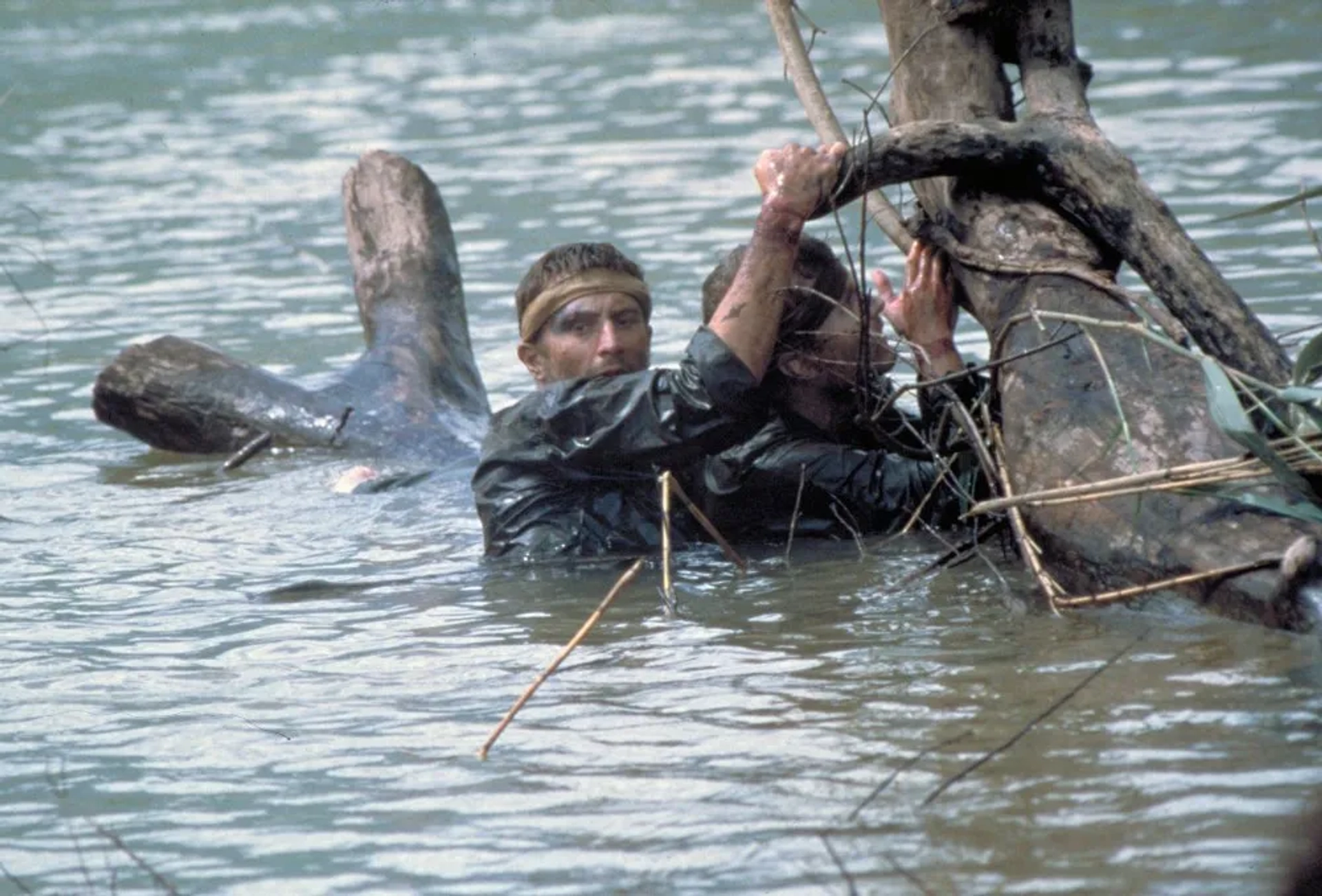 Robert De Niro and John Savage in The Deer Hunter (1978)