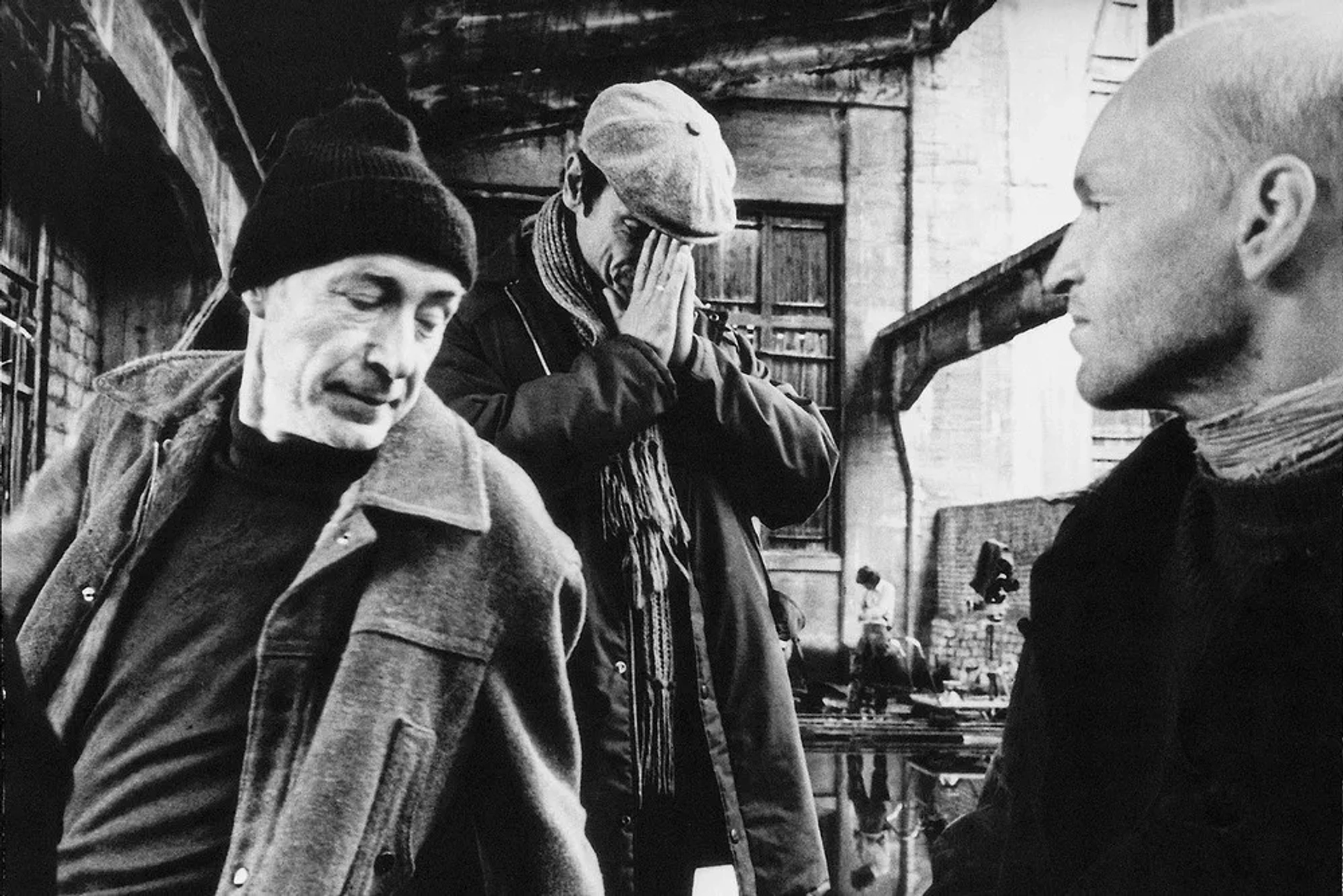 Andrei Tarkovsky, Nikolay Grinko, and Aleksandr Kaydanovskiy in Stalker (1979)