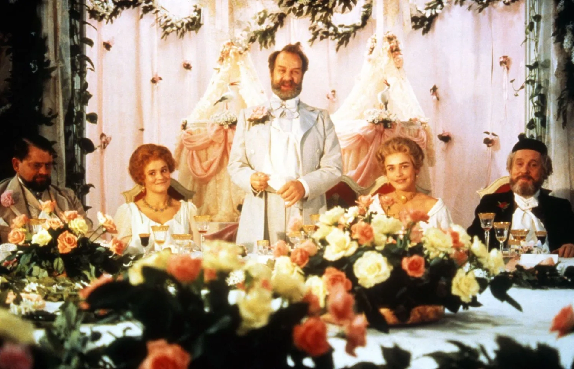 Pernilla August, Börje Ahlstedt, Ewa Fröling, Erland Josephson, and Jarl Kulle in Fanny and Alexander (1982)