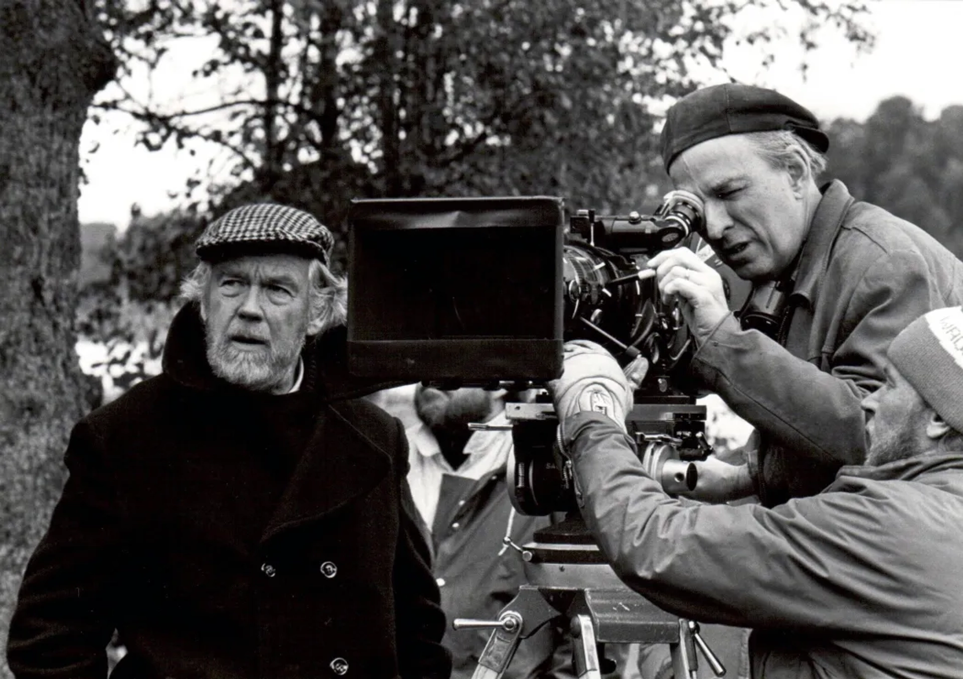 Ingmar Bergman and Sven Nykvist in Fanny and Alexander (1982)