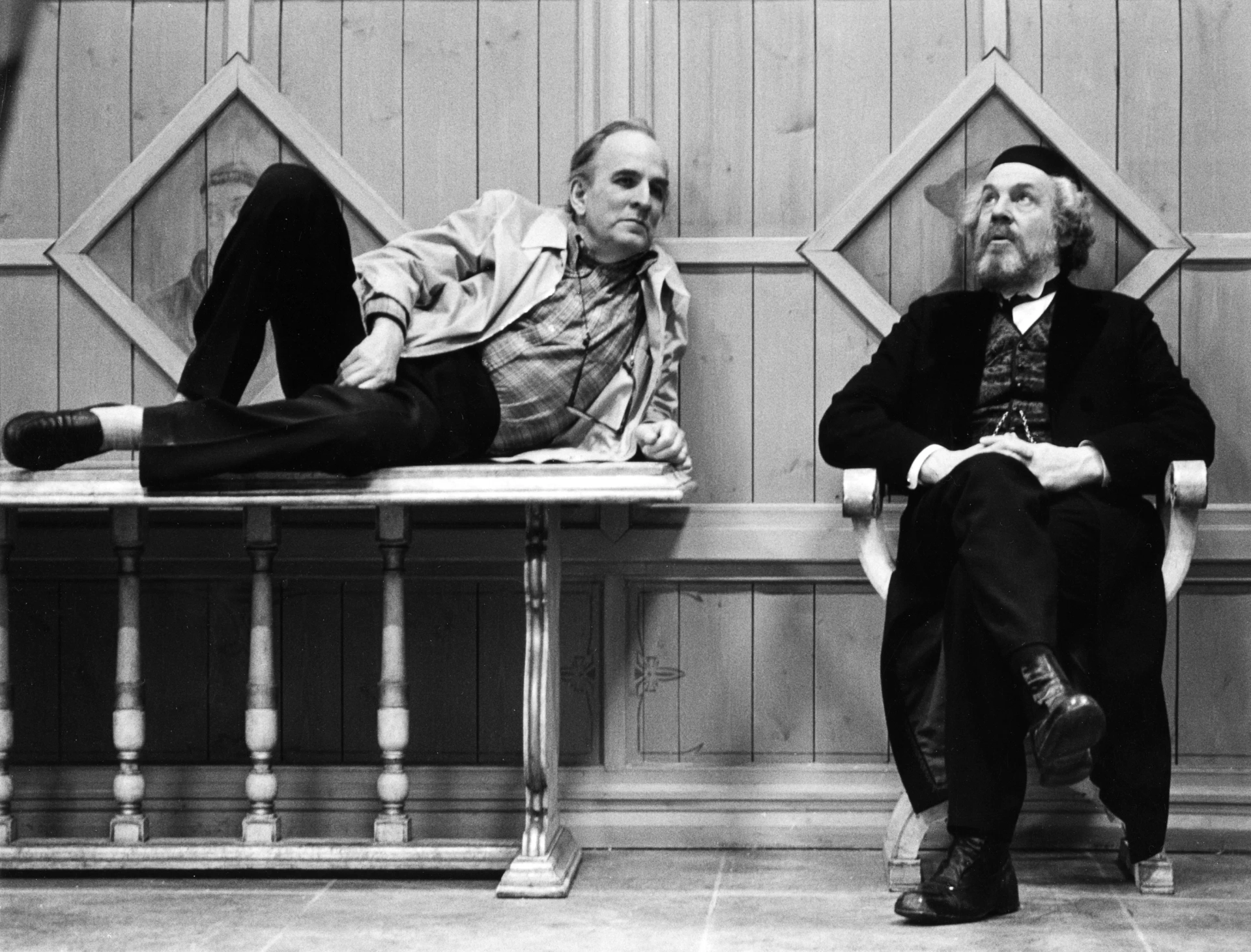 Ingmar Bergman and Erland Josephson in Fanny and Alexander (1982)