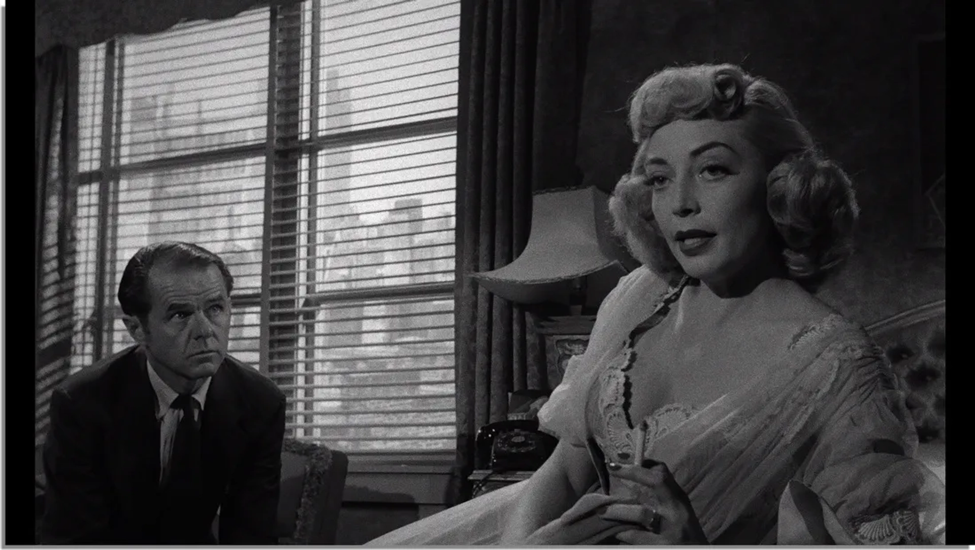 Elisha Cook Jr. and Marie Windsor in The Killing (1956)