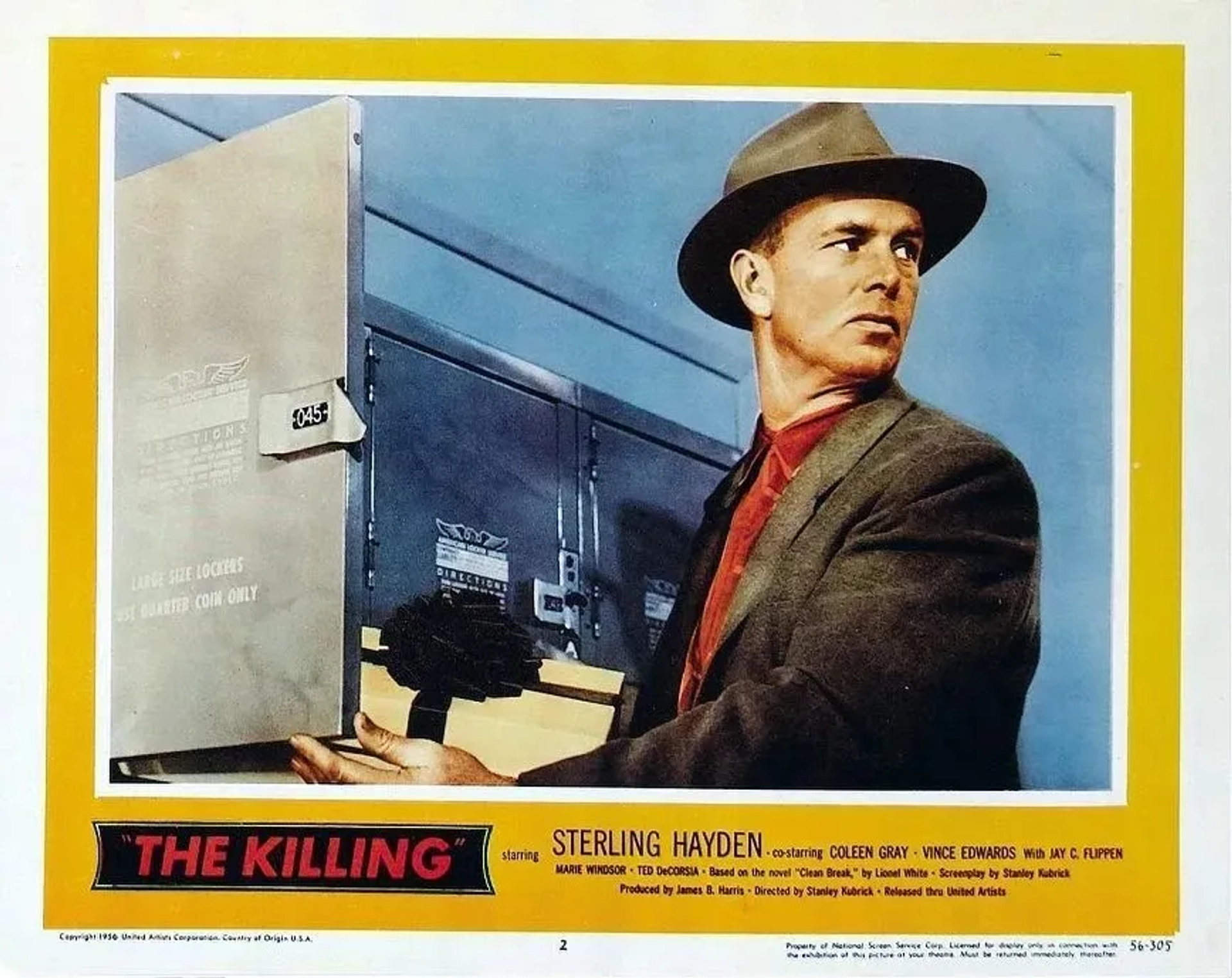 Sterling Hayden in The Killing (1956)