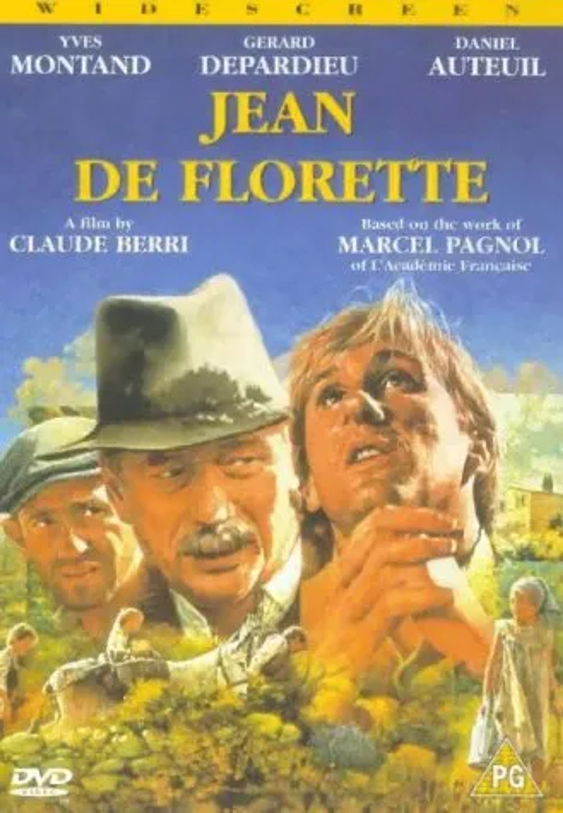 Gérard Depardieu, Daniel Auteuil, and Yves Montand in Jean de Florette (1986)