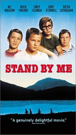 River Phoenix, Corey Feldman, Wil Wheaton, and Jerry O'Connell in Stand by Me (1986)