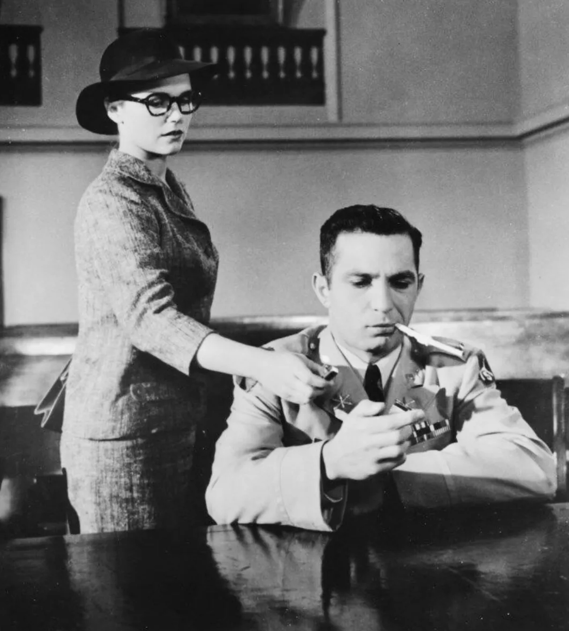 Ben Gazzara and Lee Remick in Anatomy of a Murder (1959)