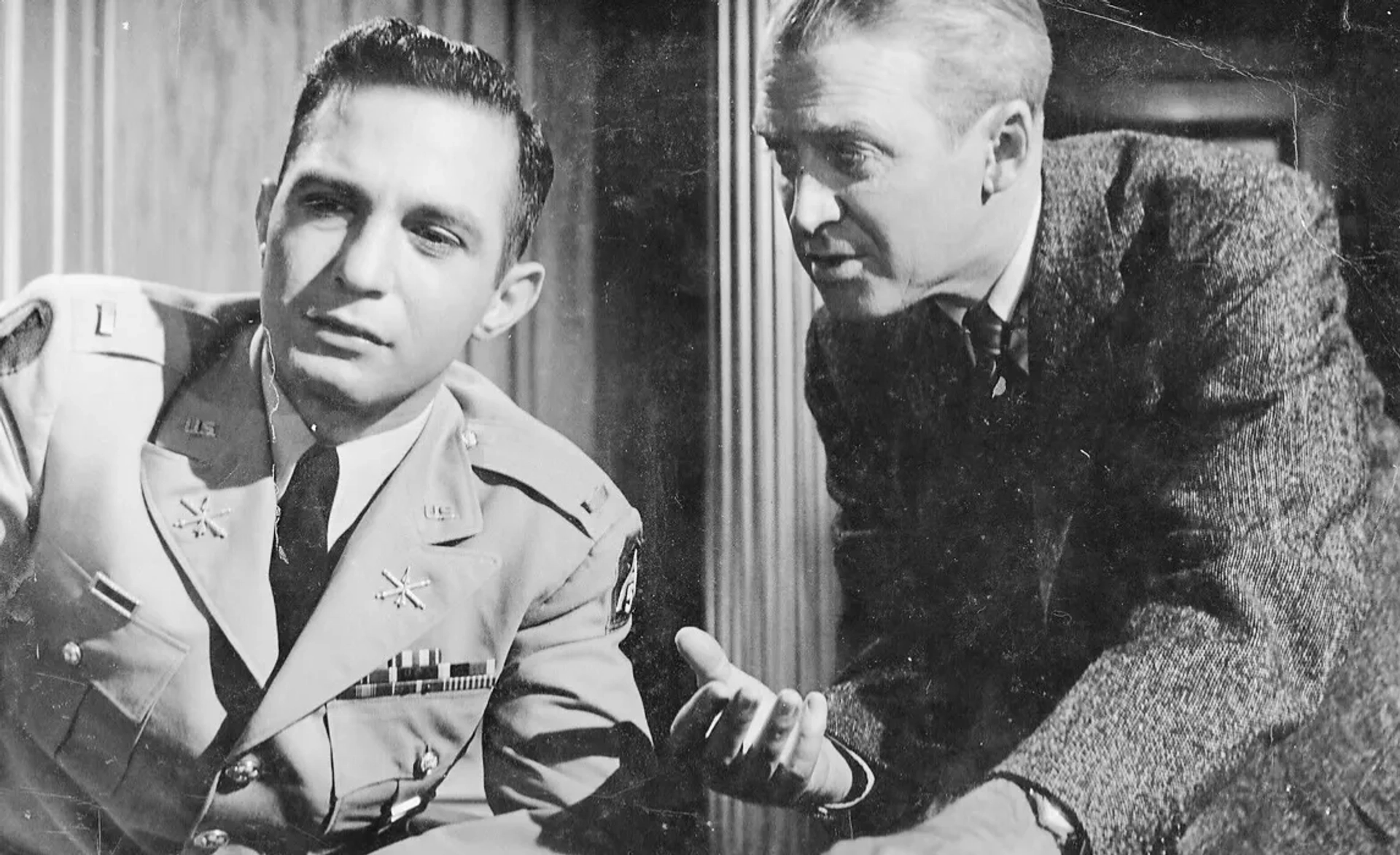 James Stewart and Ben Gazzara in Anatomy of a Murder (1959)