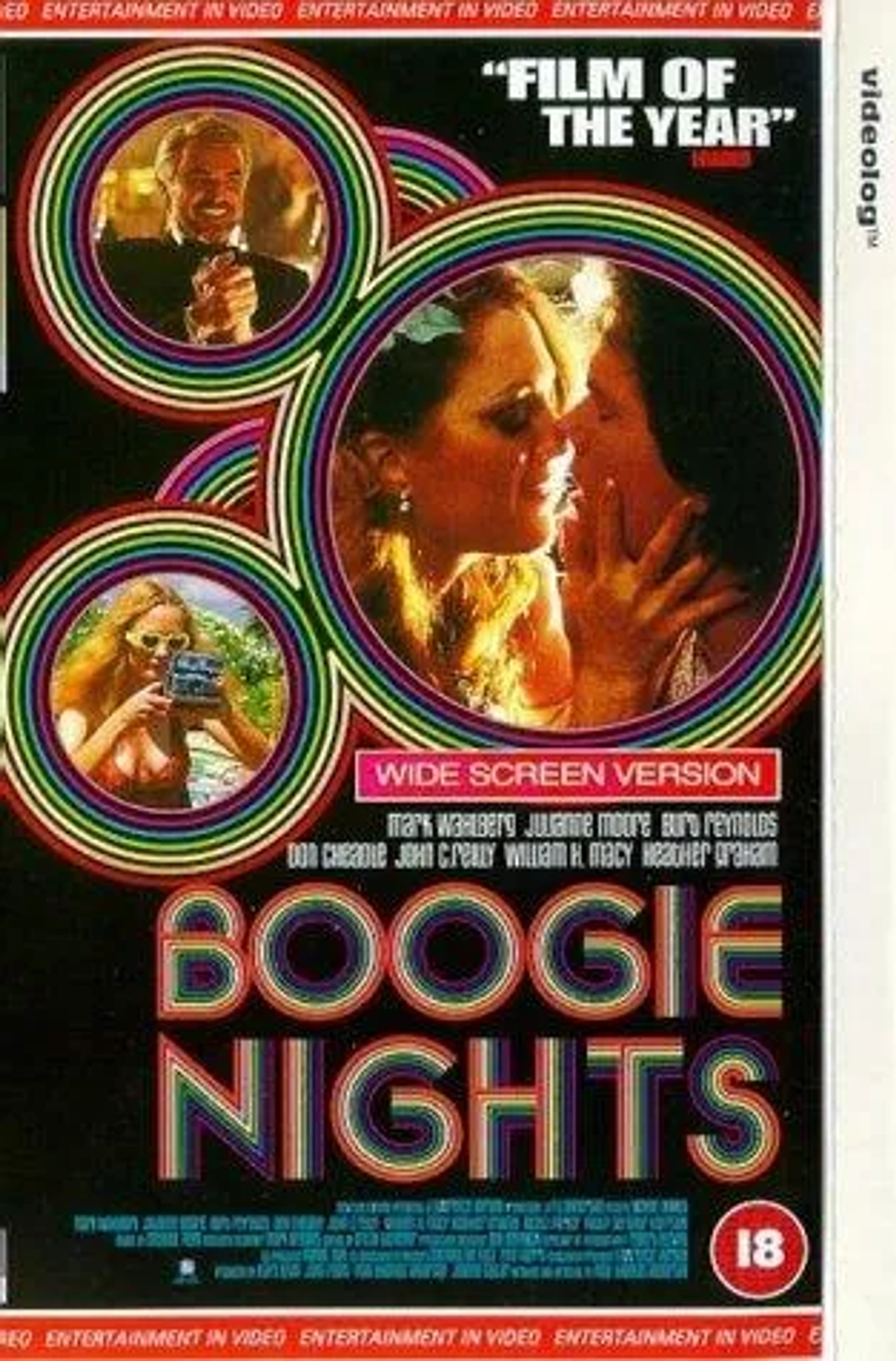 Julianne Moore, Mark Wahlberg, Burt Reynolds, and Heather Graham in Boogie Nights (1997)