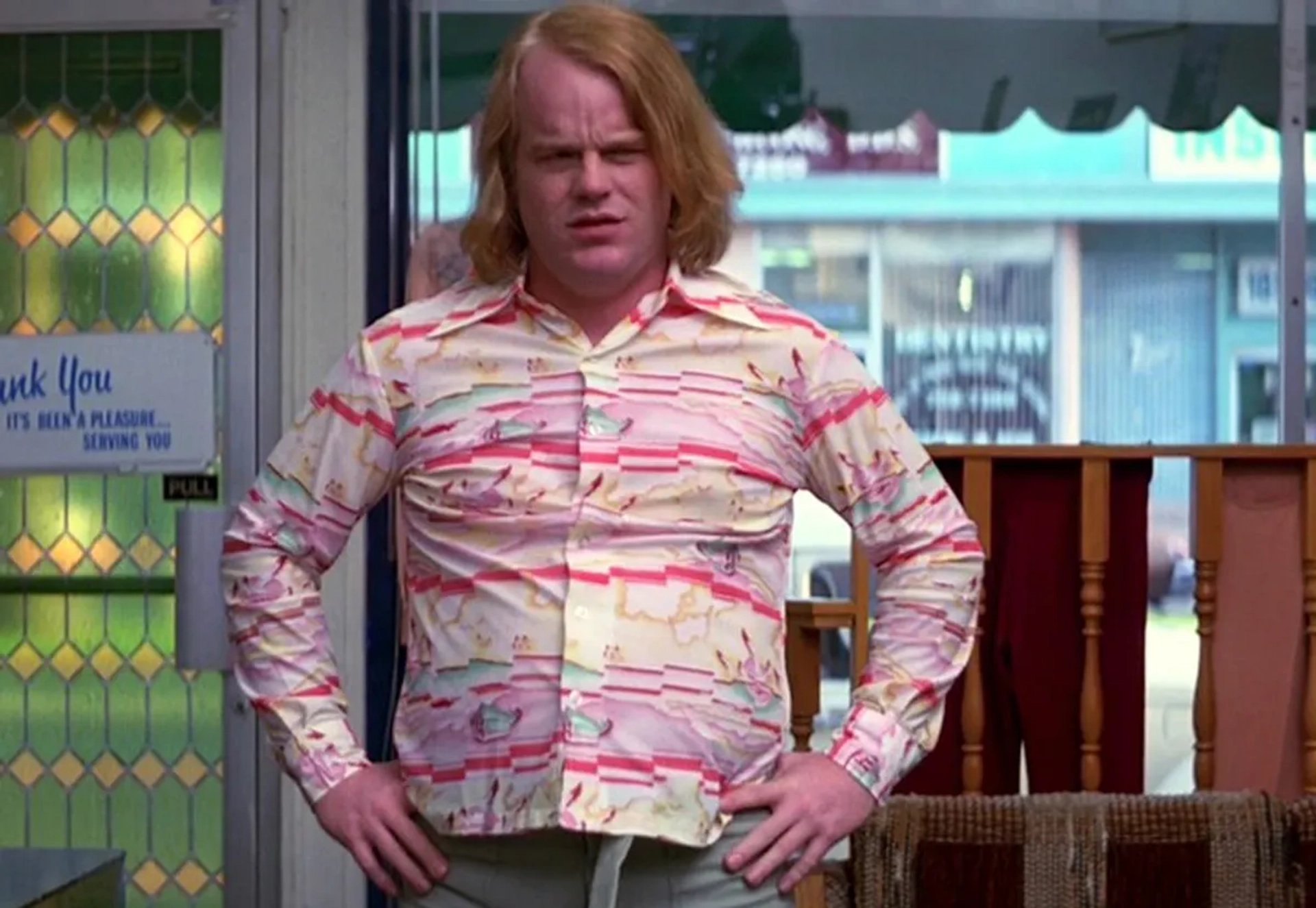 Philip Seymour Hoffman in Boogie Nights (1997)