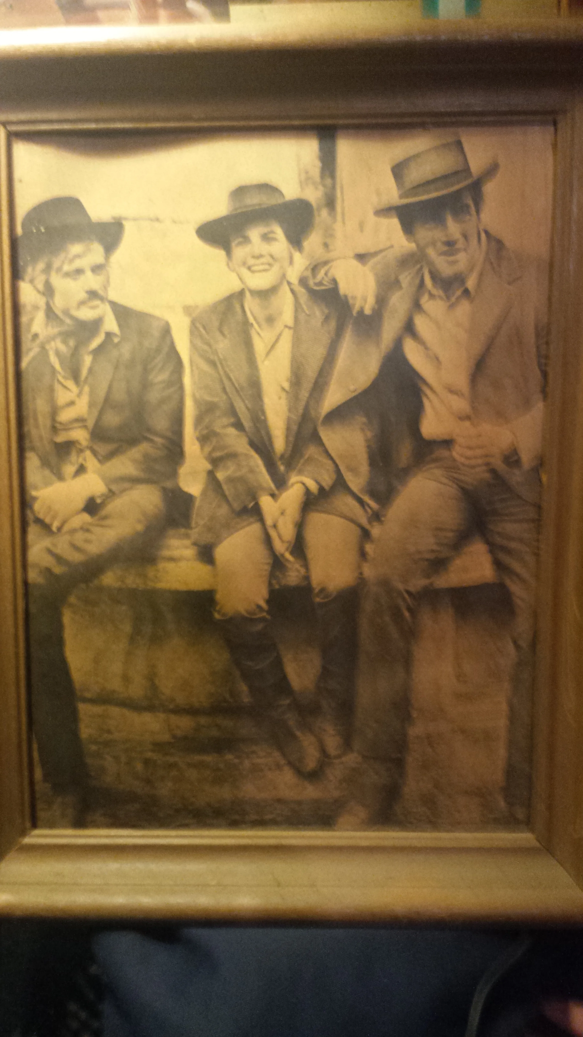 Paul Newman, Robert Redford, and Katharine Ross in Butch Cassidy and the Sundance Kid (1969)