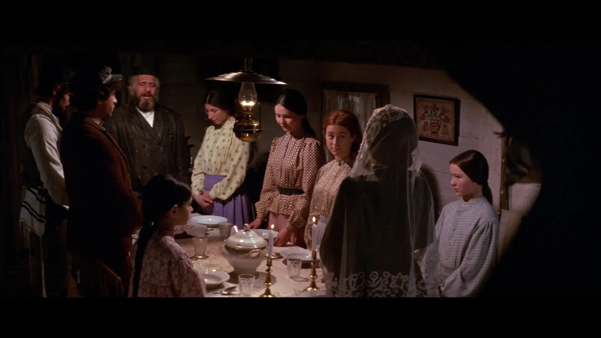 Paul Michael Glaser, Candy Bonstein, Norma Crane, Elaine Edwards, Leonard Frey, Rosalind Harris, Michele Marsh, Neva Small, and Topol in Fiddler on the Roof (1971)