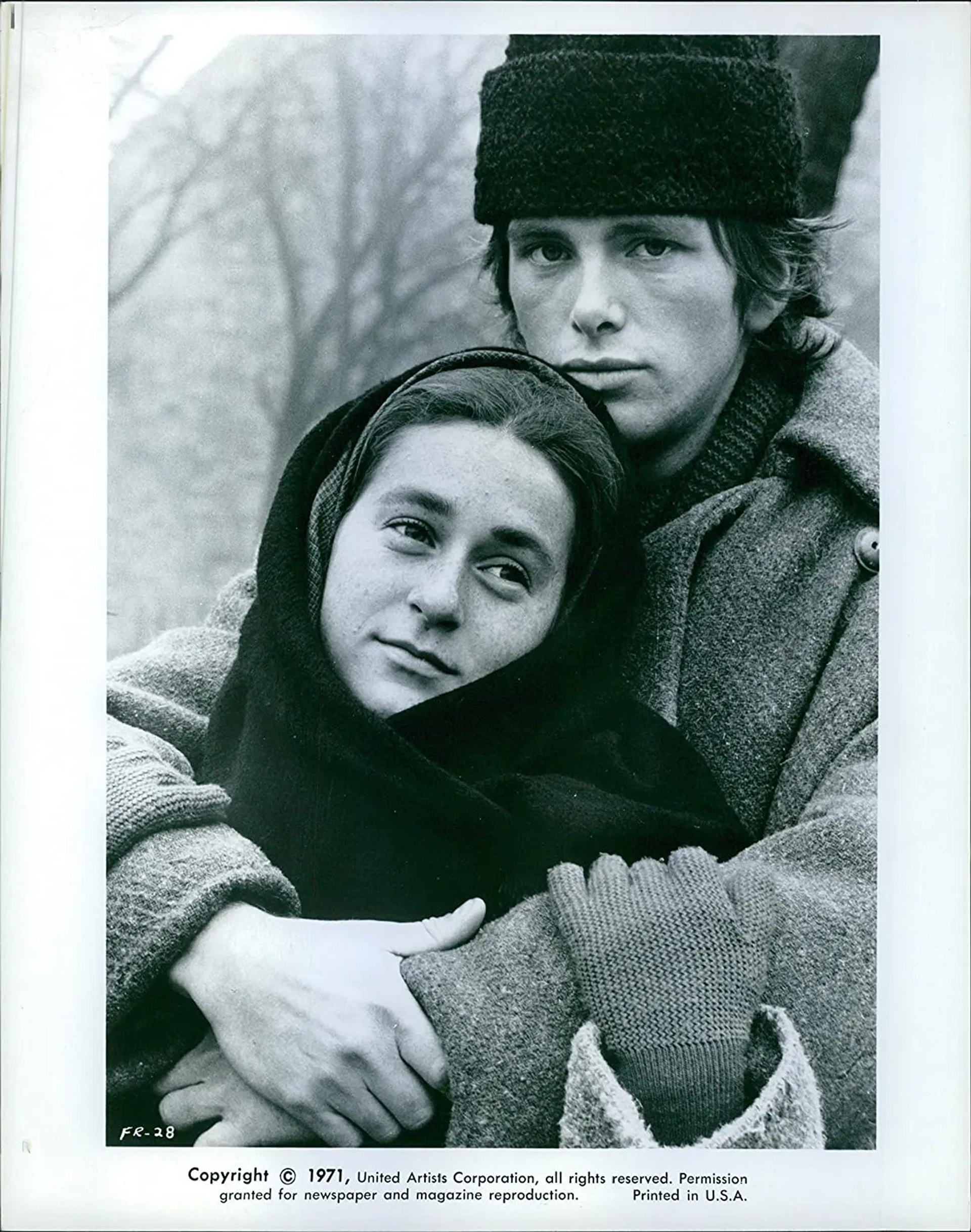 Ray Lovelock and Neva Small in Fiddler on the Roof (1971)