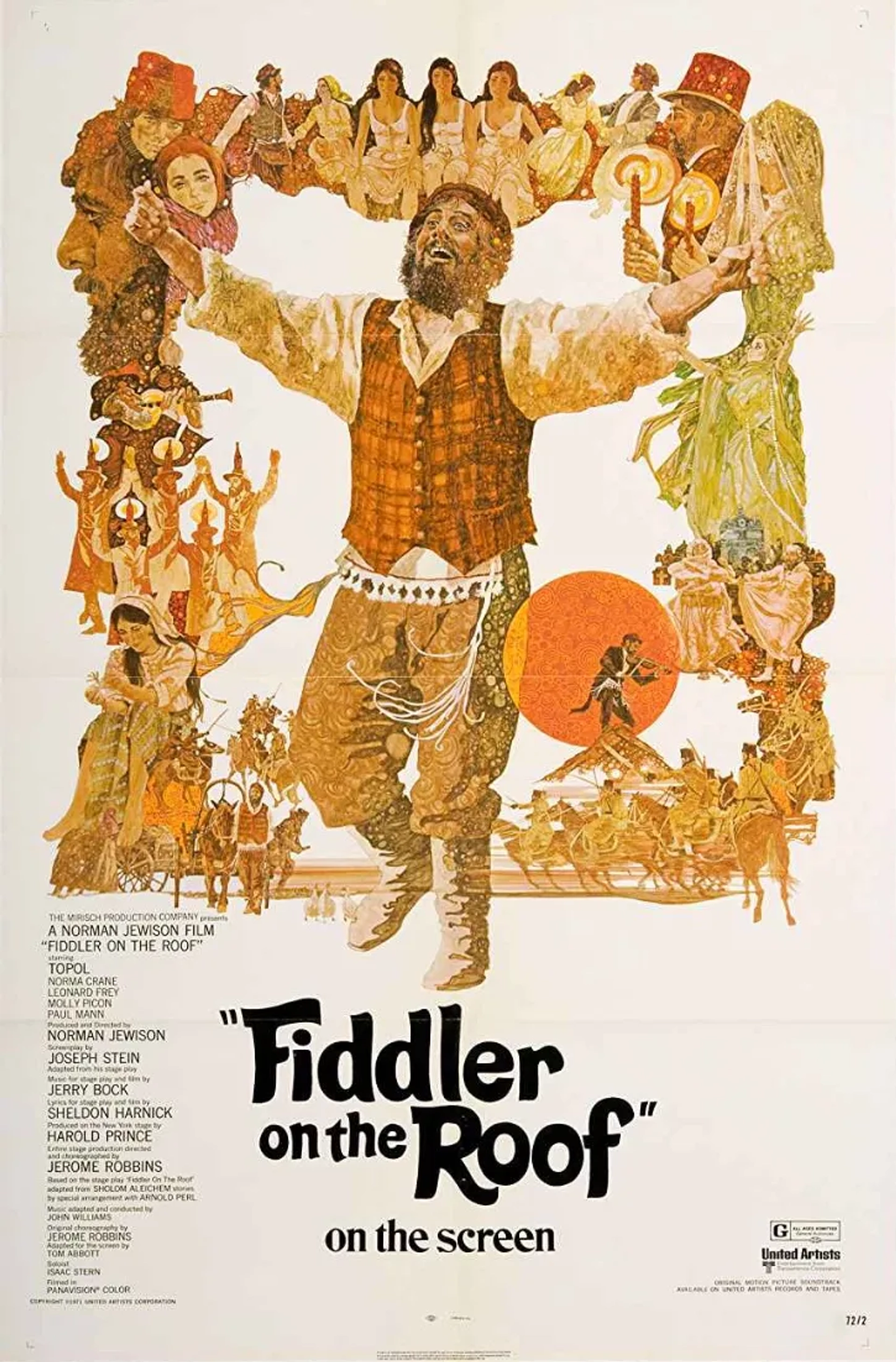 Topol in Fiddler on the Roof (1971)