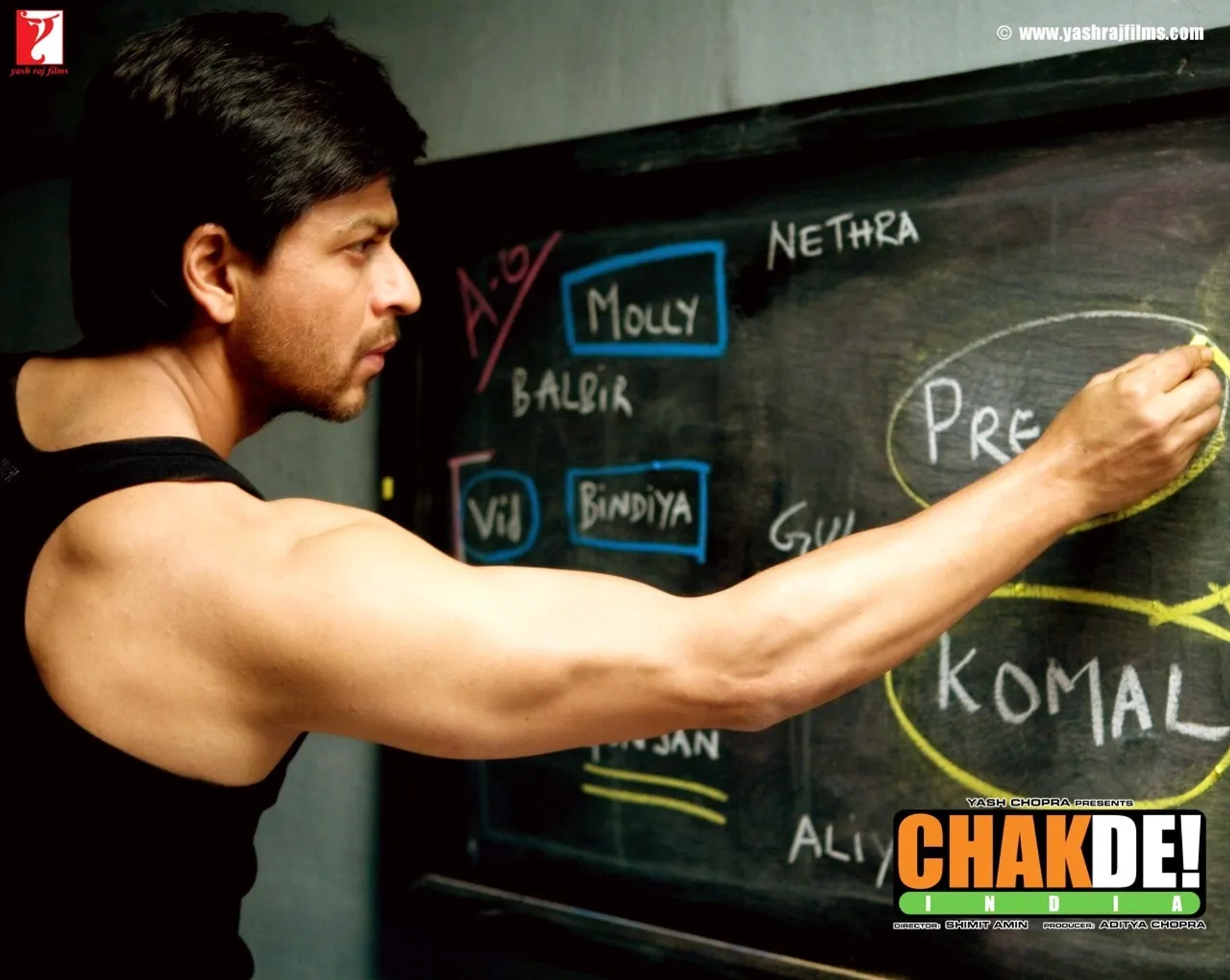 Shah Rukh Khan in Chak De! India (2007)