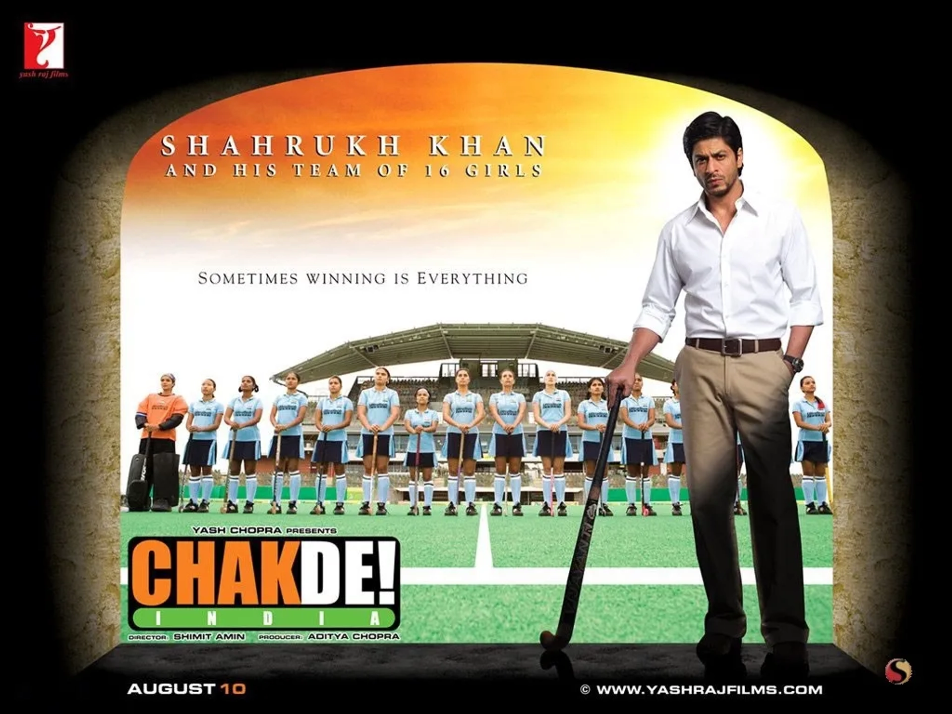 Shah Rukh Khan in Chak De! India (2007)