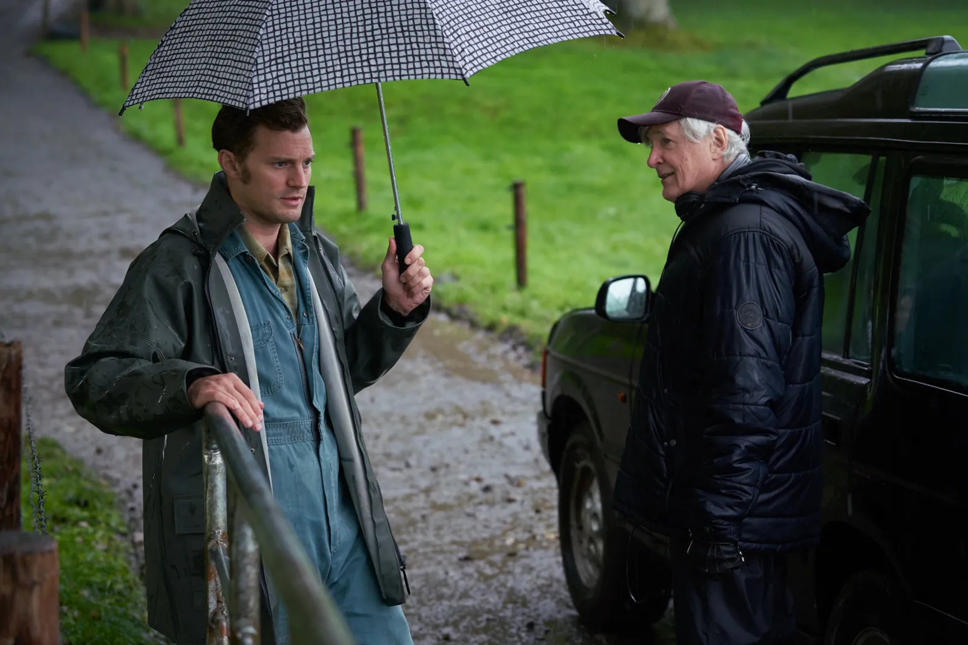 John Patrick Shanley and Jamie Dornan in Wild Mountain Thyme (2020)