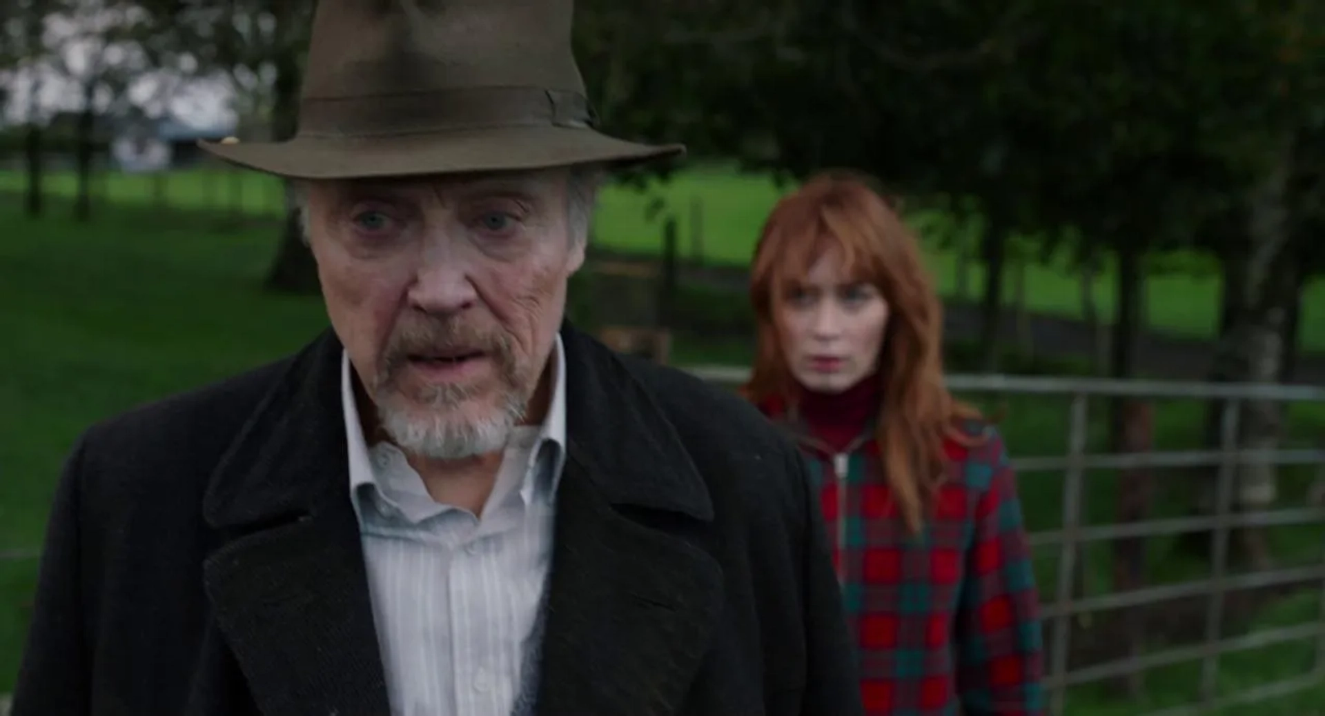 Christopher Walken and Emily Blunt in Wild Mountain Thyme (2020)