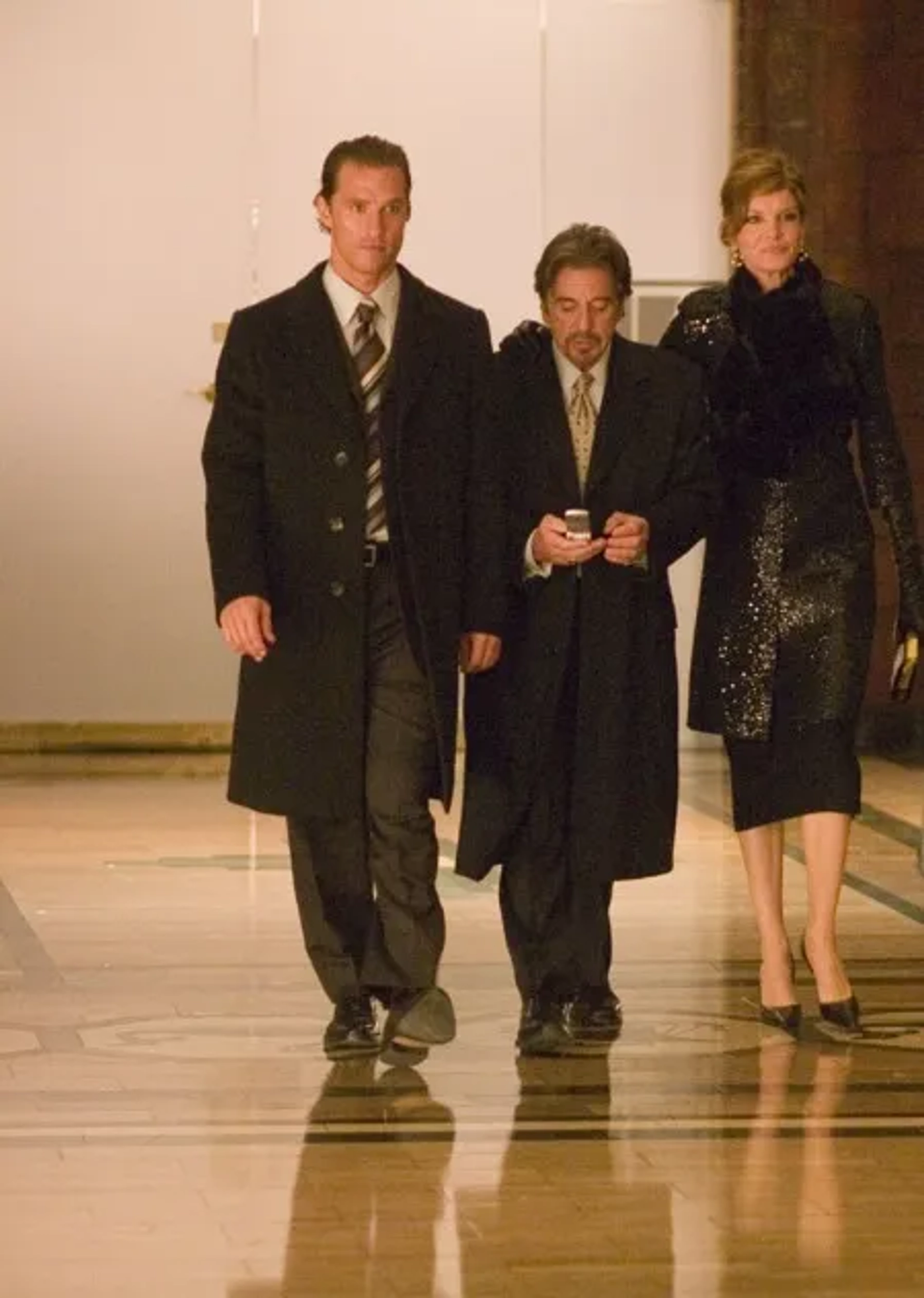 Matthew McConaughey, Al Pacino, and Rene Russo in Two for the Money (2005)