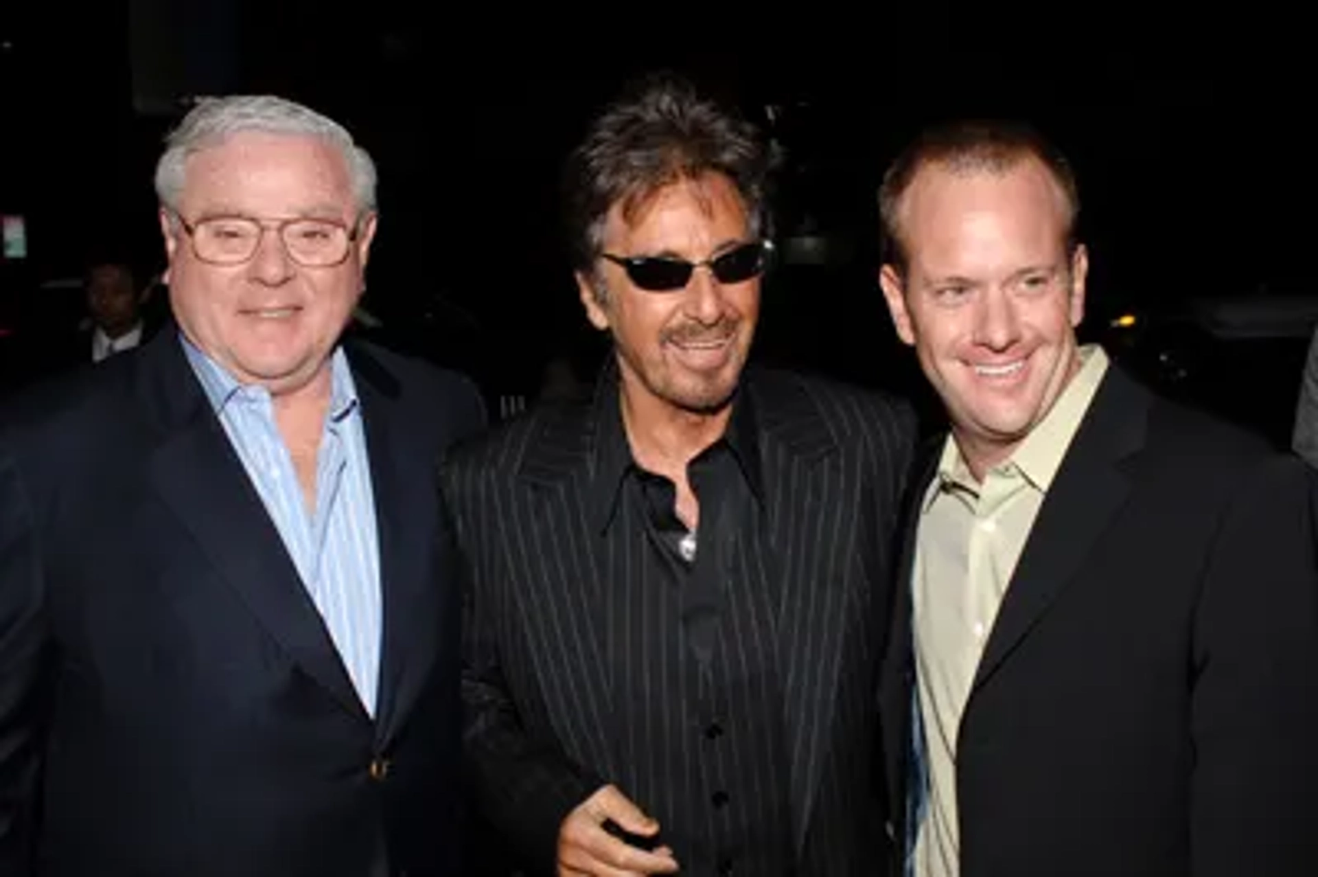 Al Pacino and James G. Robinson at an event for Two for the Money (2005)