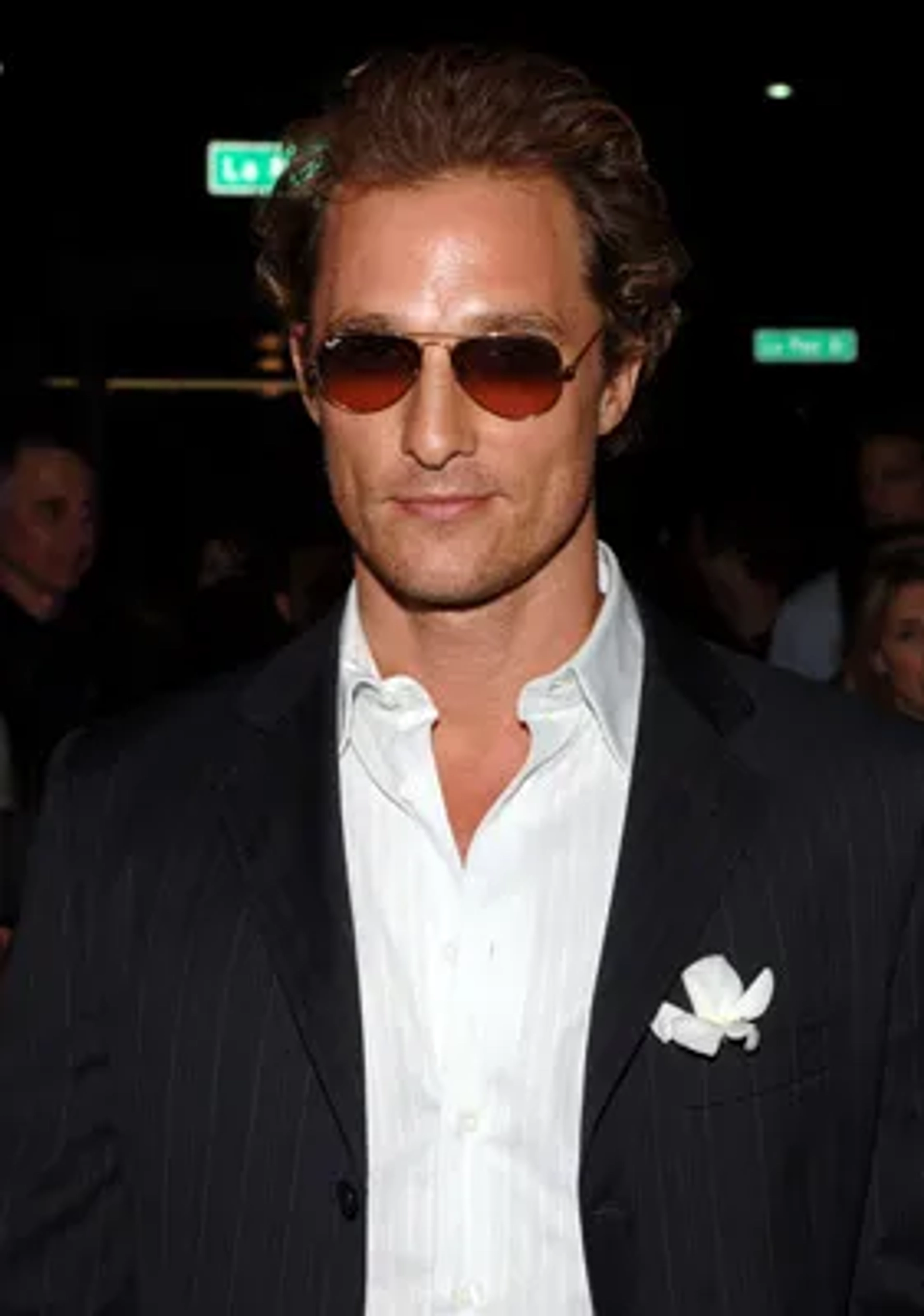 Matthew McConaughey at an event for Two for the Money (2005)