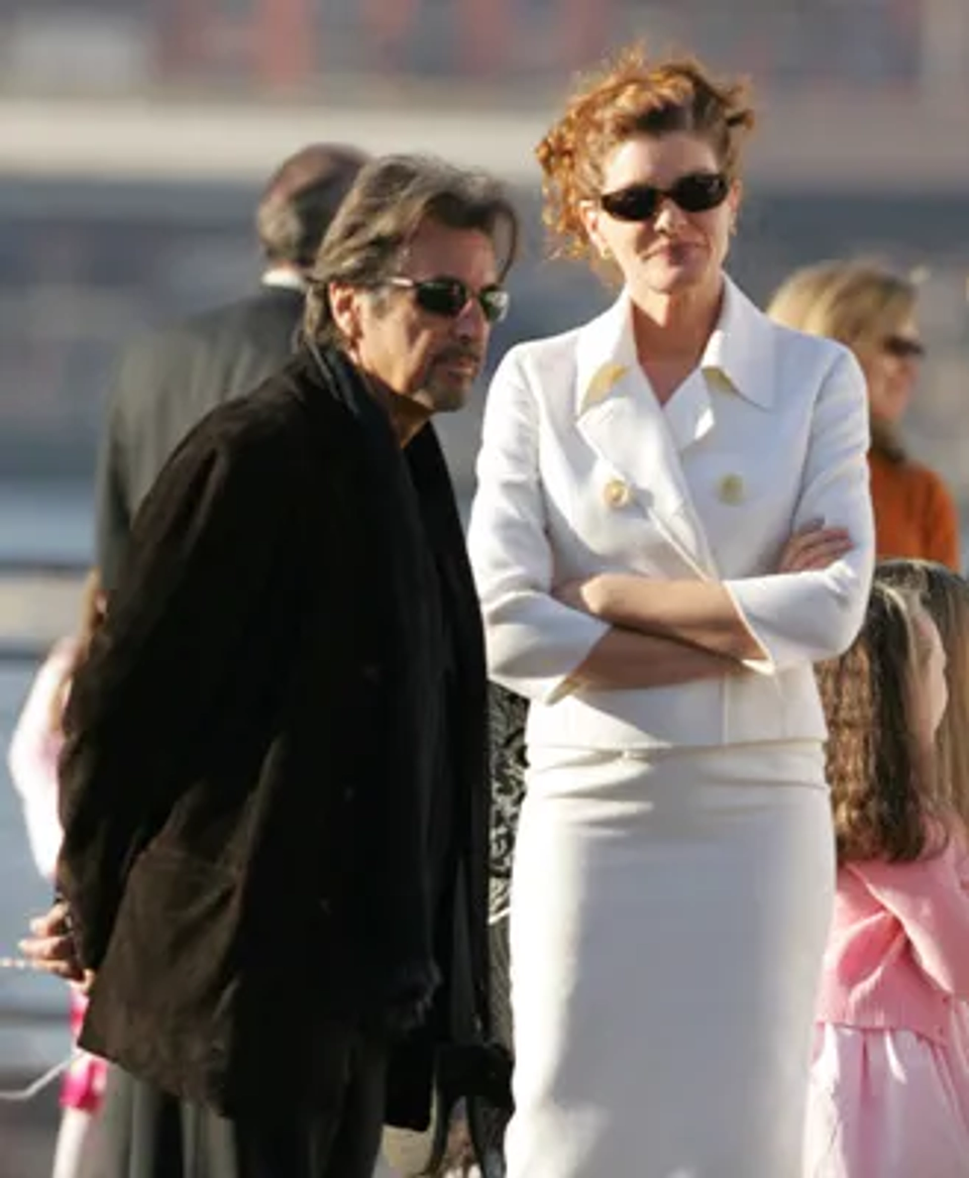 Al Pacino and Rene Russo at an event for Two for the Money (2005)