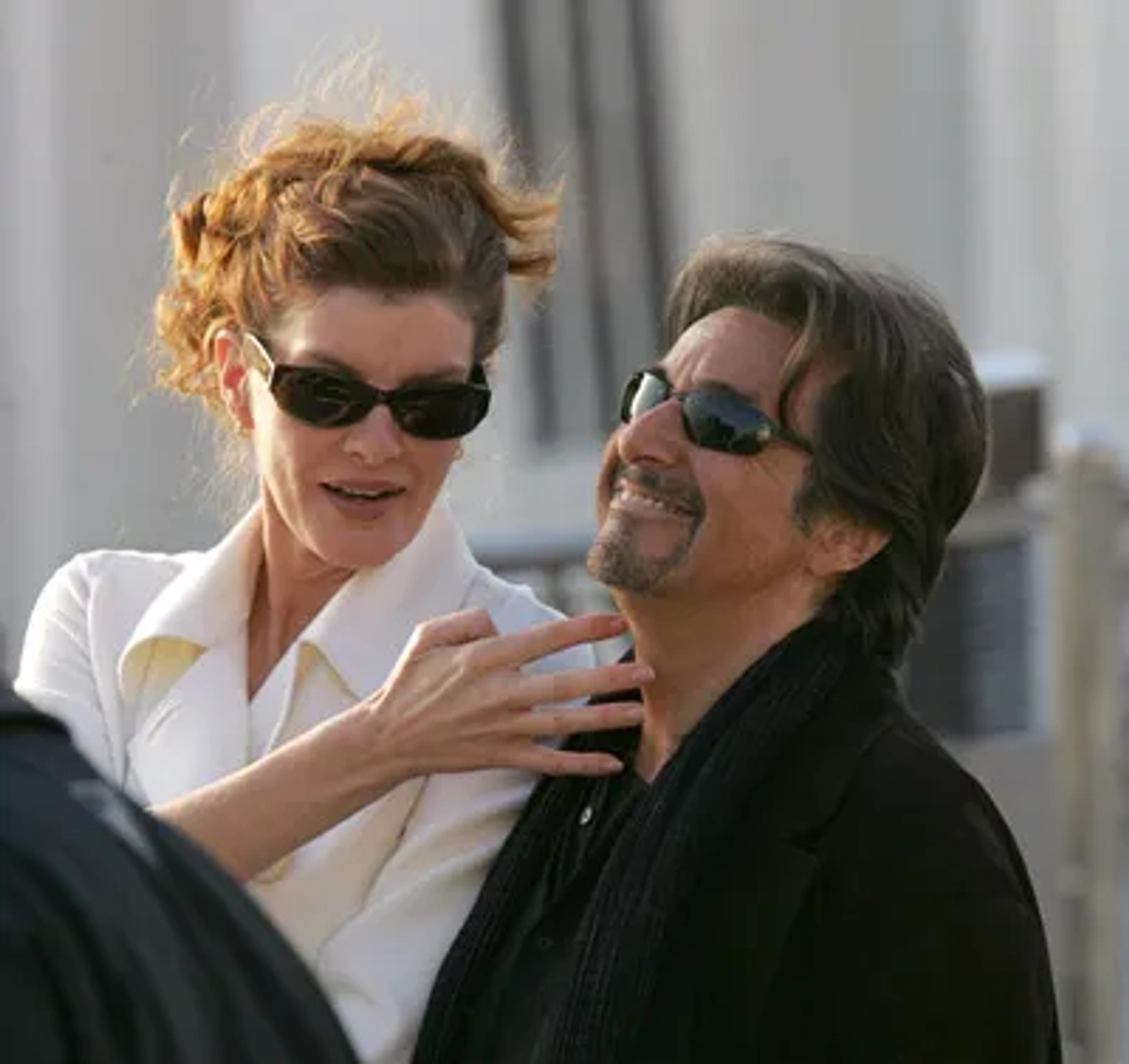 Al Pacino and Rene Russo at an event for Two for the Money (2005)