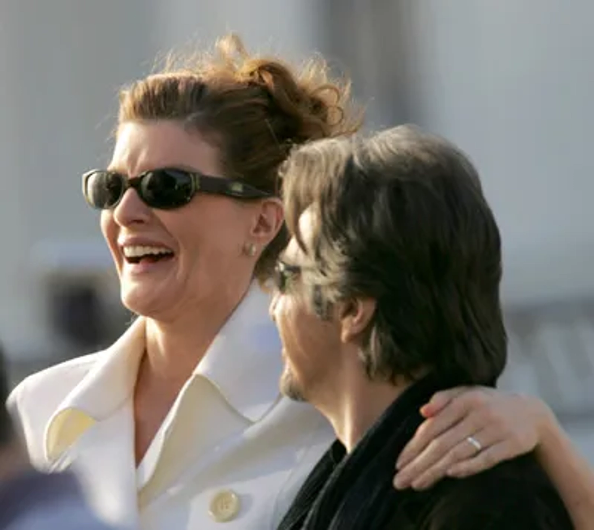 Al Pacino and Rene Russo at an event for Two for the Money (2005)