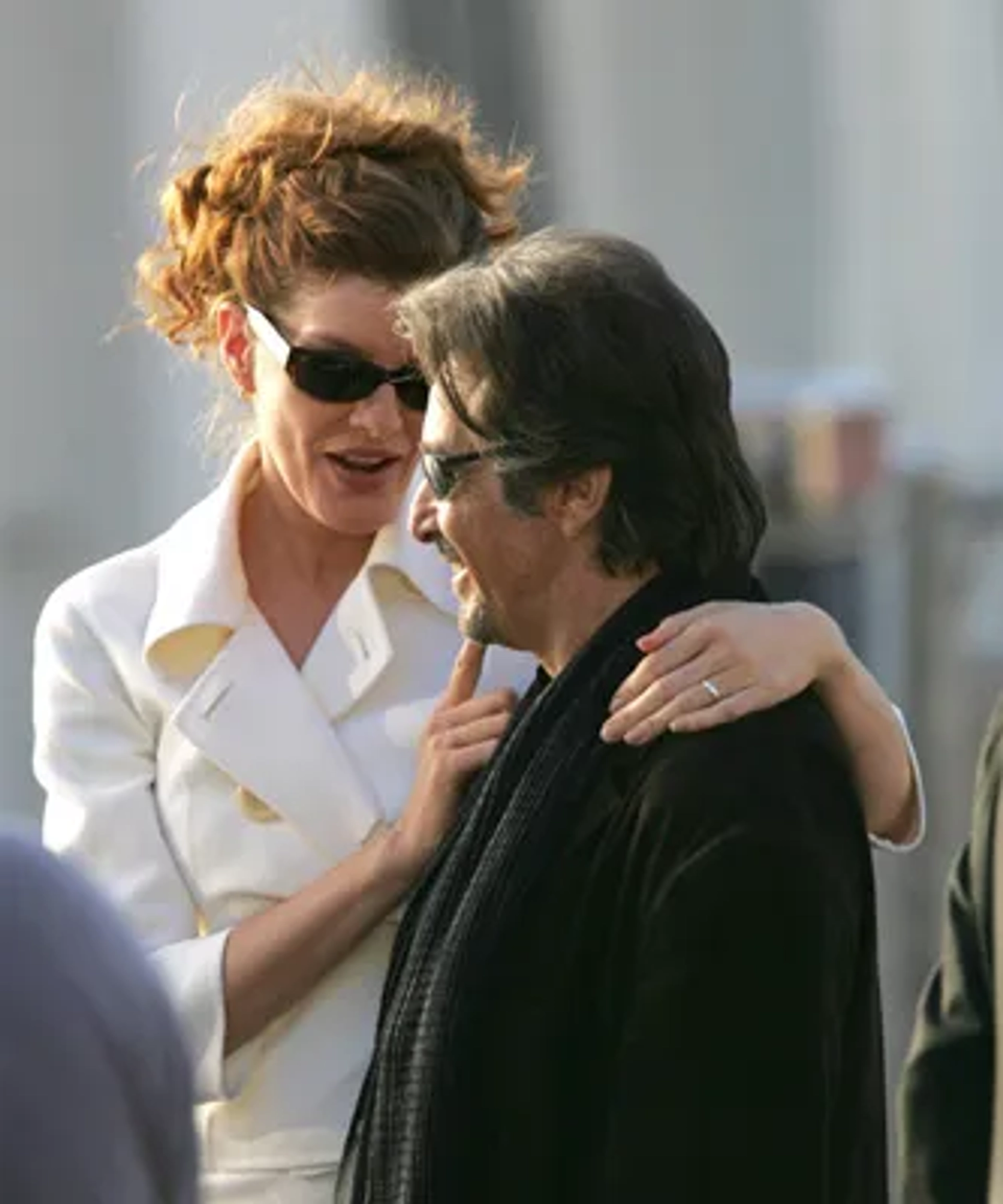 Al Pacino and Rene Russo at an event for Two for the Money (2005)