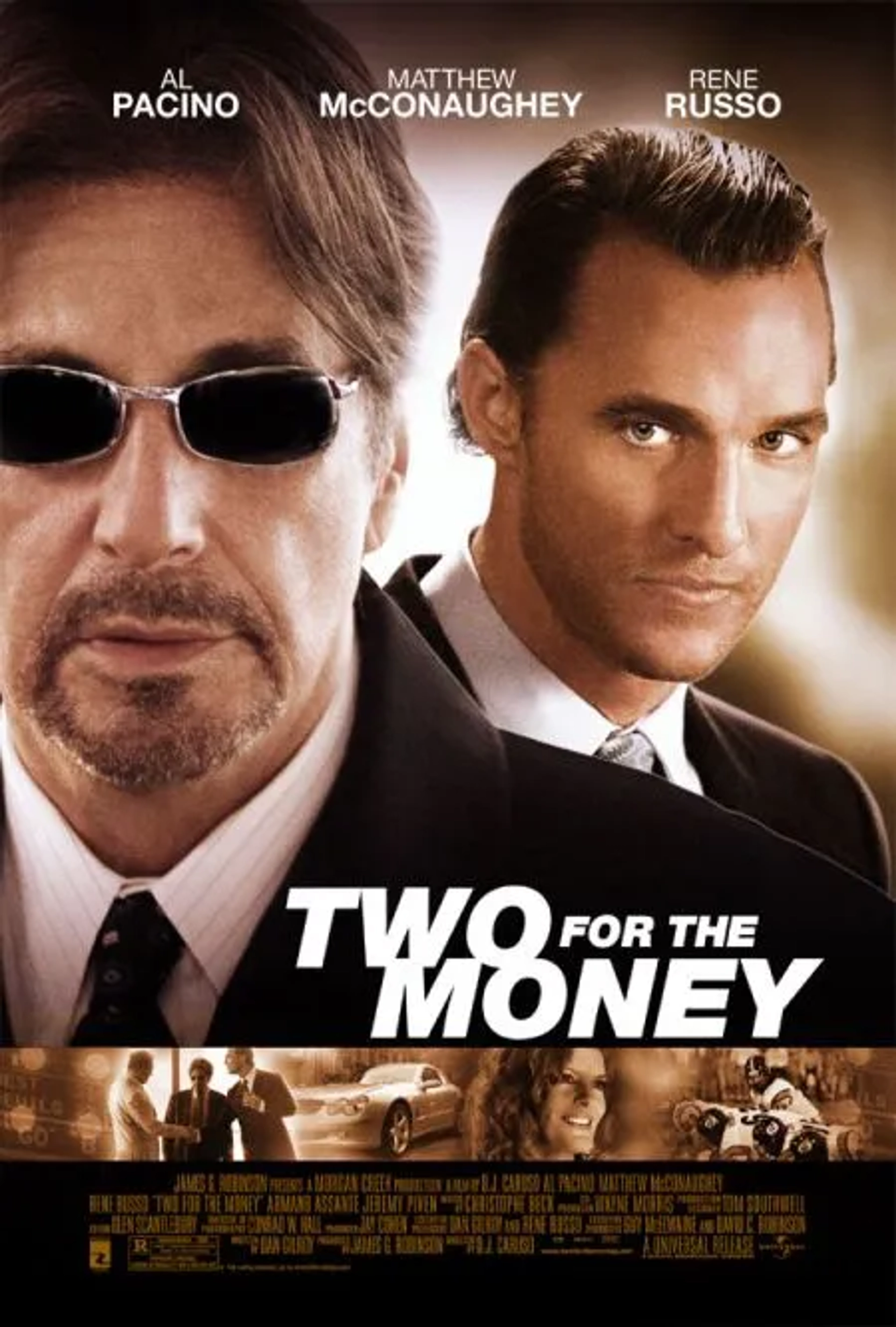 Matthew McConaughey and Al Pacino in Two for the Money (2005)