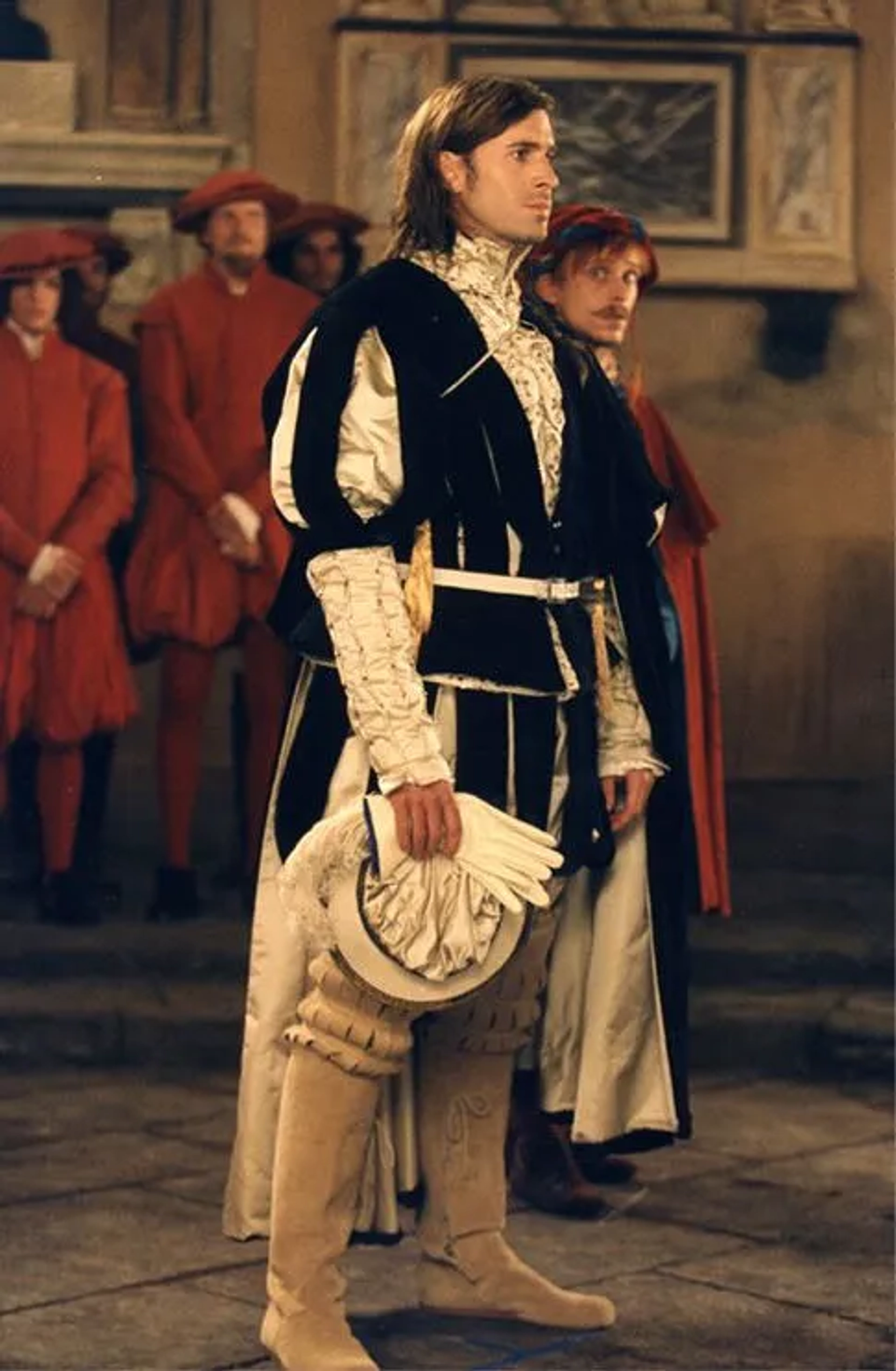 Joseph Fiennes and Mackenzie Crook in The Merchant of Venice (2004)