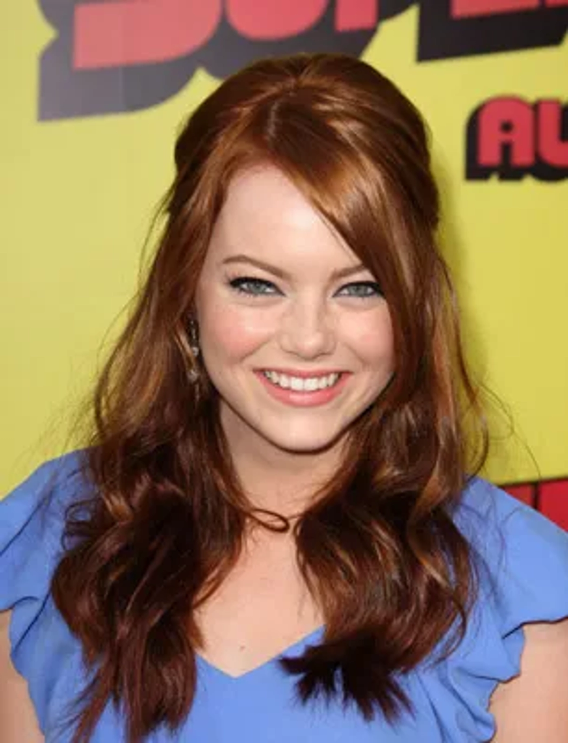 Emma Stone at an event for Superbad (2007)