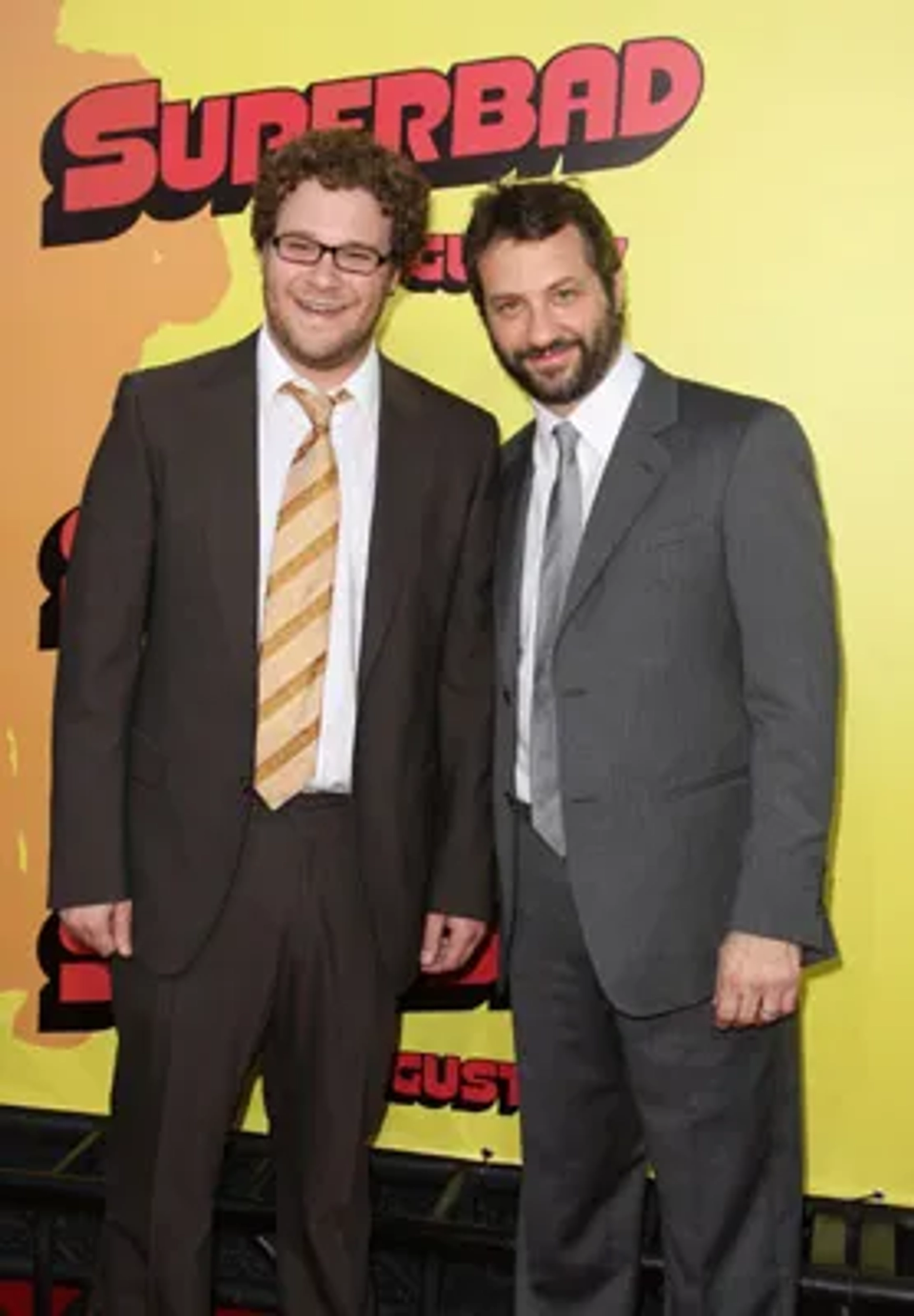 Judd Apatow and Seth Rogen at an event for Superbad (2007)