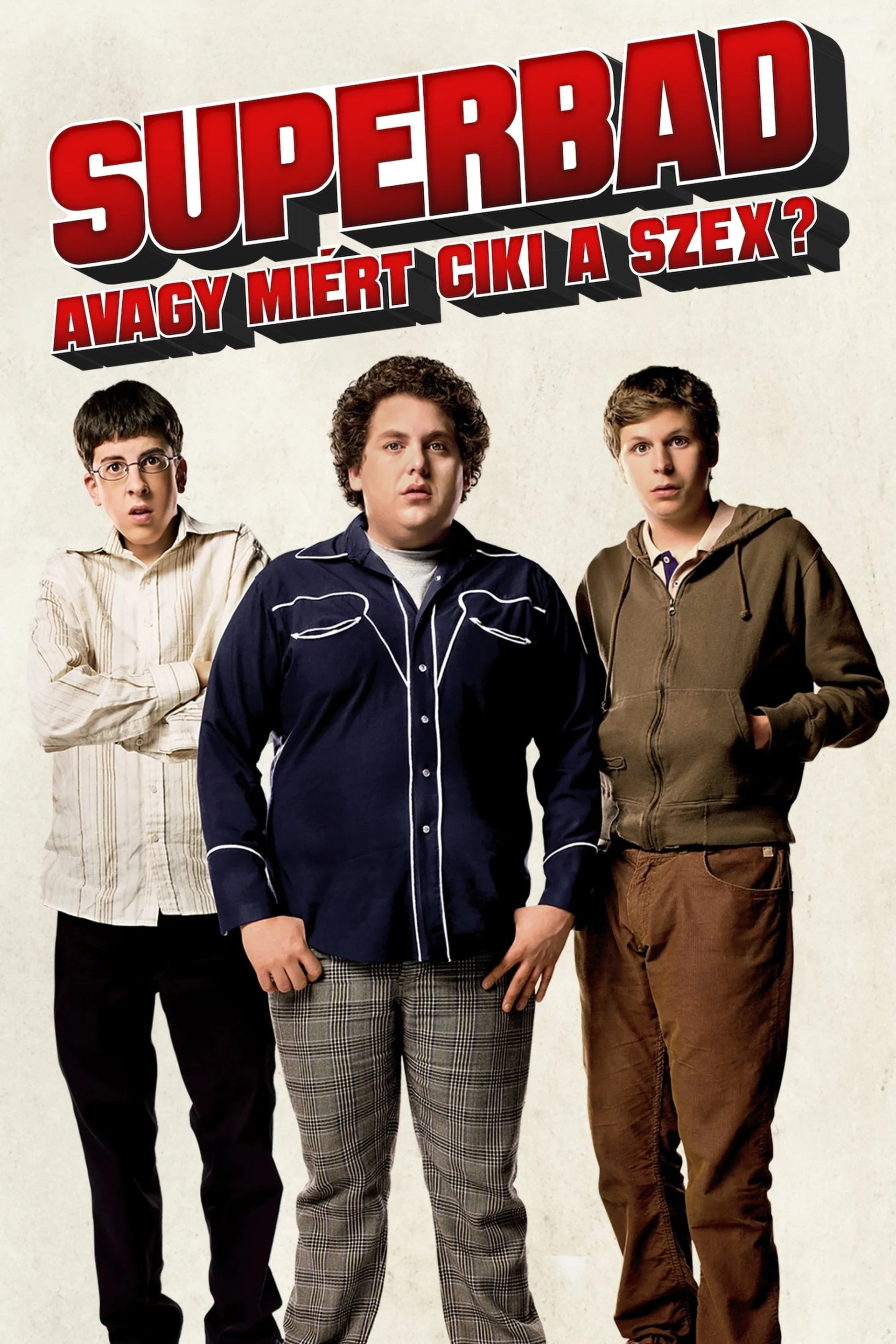 Michael Cera, Jonah Hill, and Christopher Mintz-Plasse in Superbad (2007)