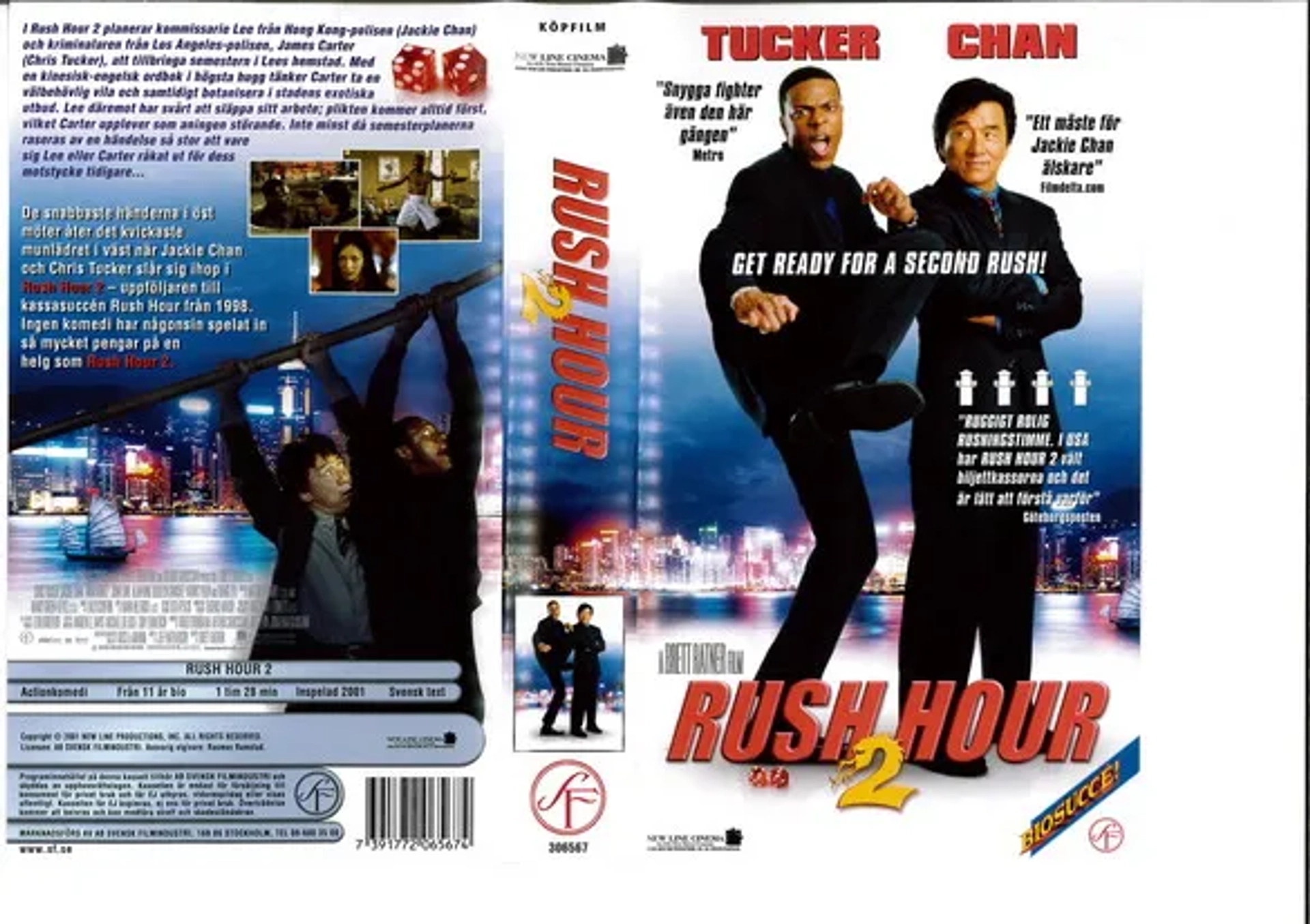 Jackie Chan and Chris Tucker in Rush Hour 2 (2001)