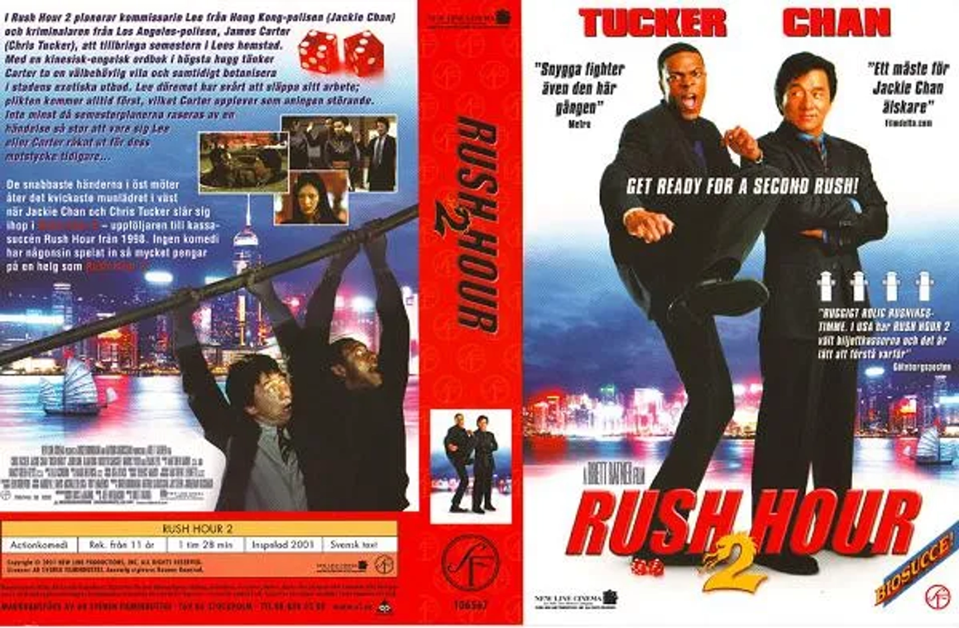 Jackie Chan and Chris Tucker in Rush Hour 2 (2001)