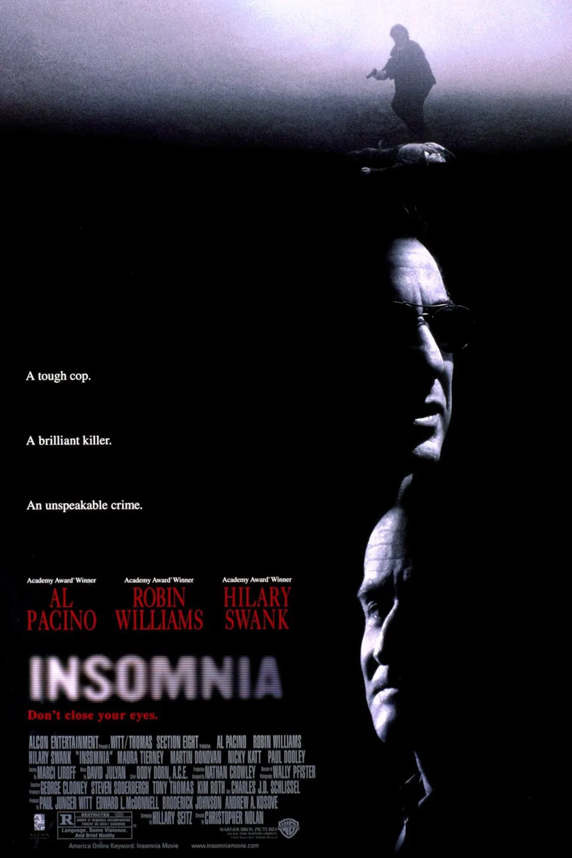 Al Pacino and Robin Williams in Insomnia (2002)