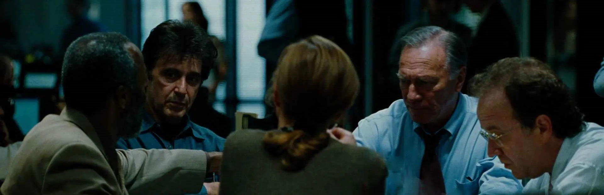 Al Pacino and Christopher Plummer in The Insider (1999)