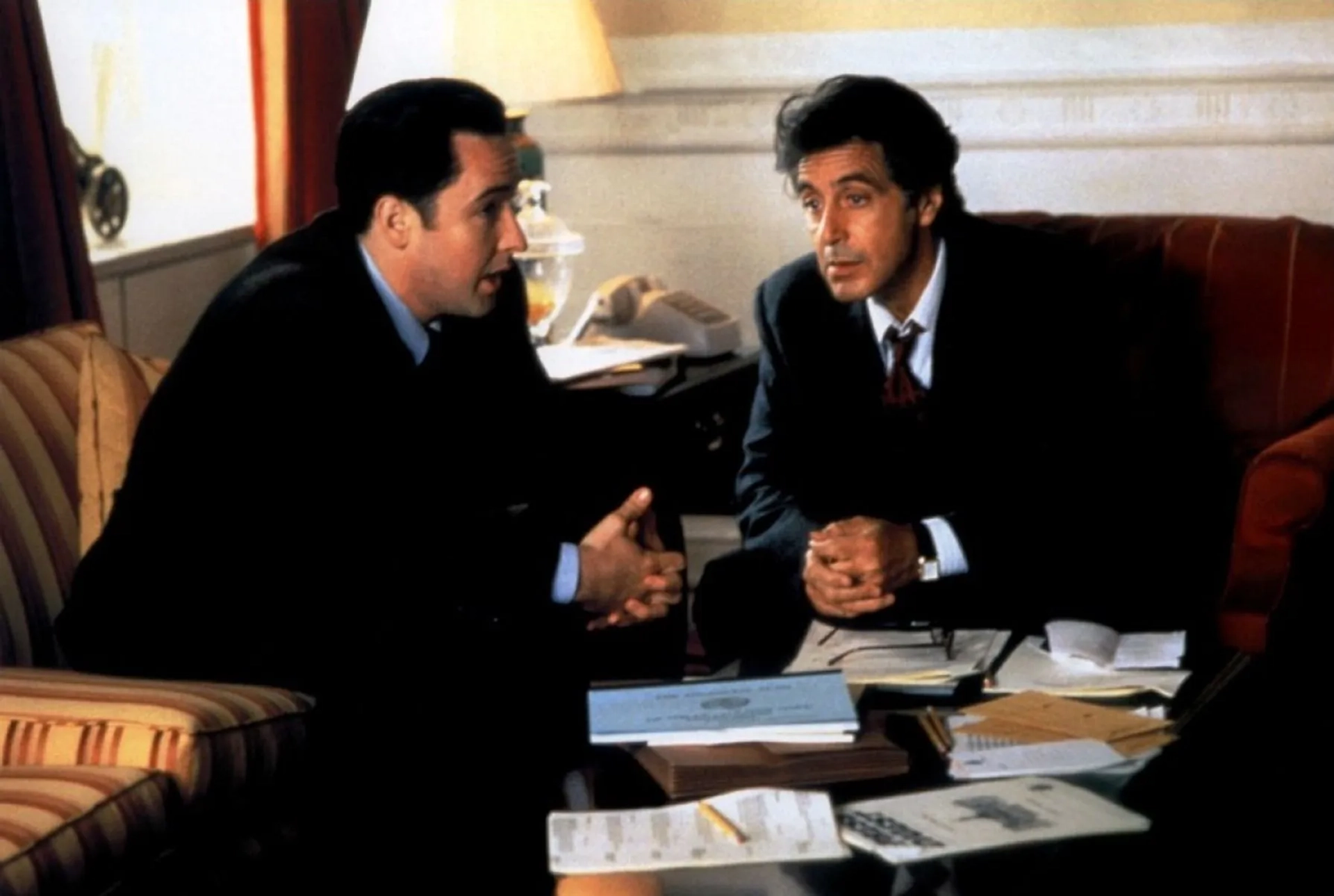 John Cusack and Al Pacino in City Hall (1996)