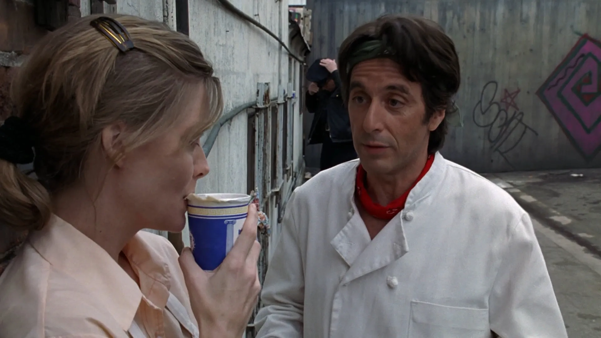 Al Pacino and Michelle Pfeiffer in Frankie and Johnny (1991)