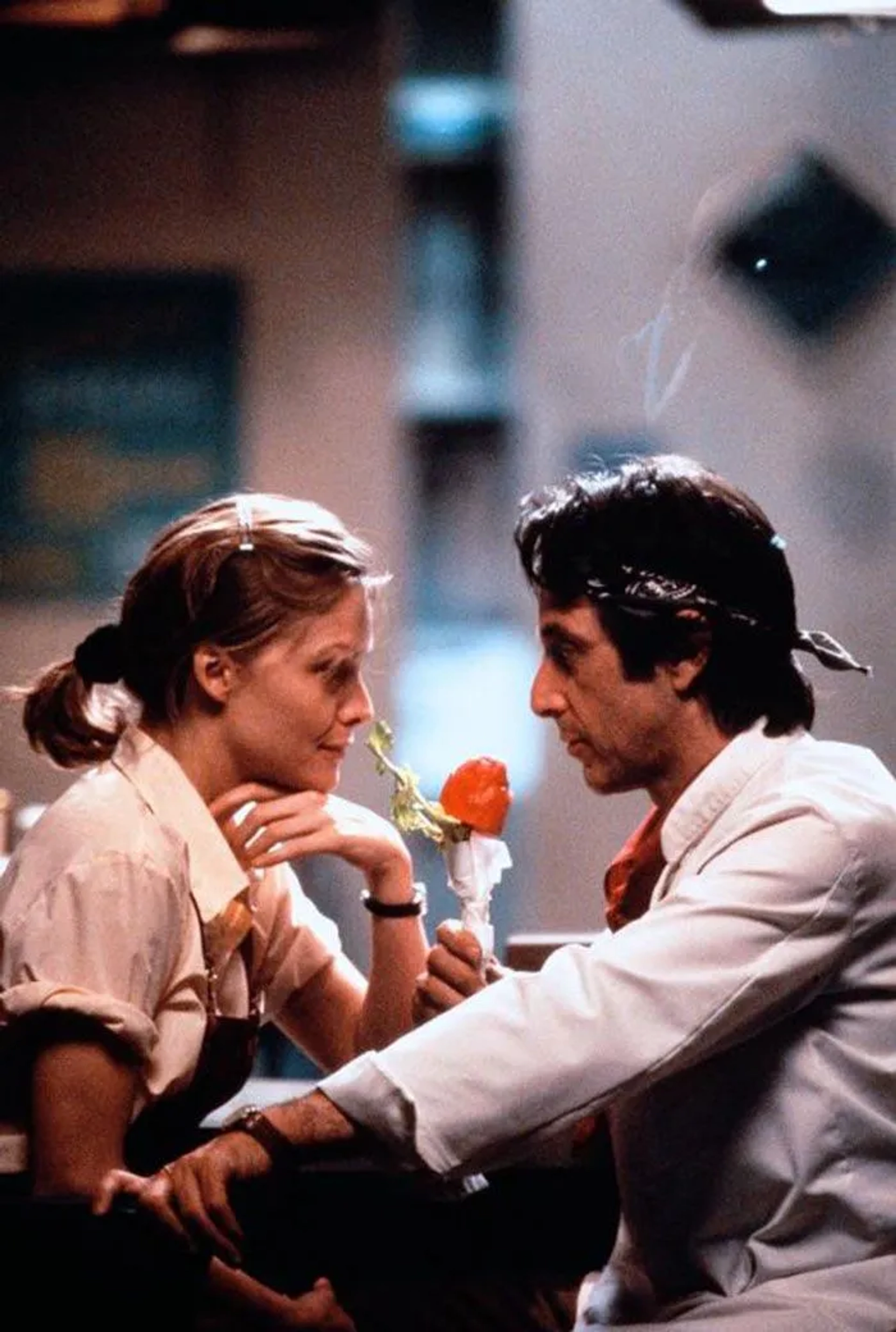 Al Pacino and Michelle Pfeiffer in Frankie and Johnny (1991)