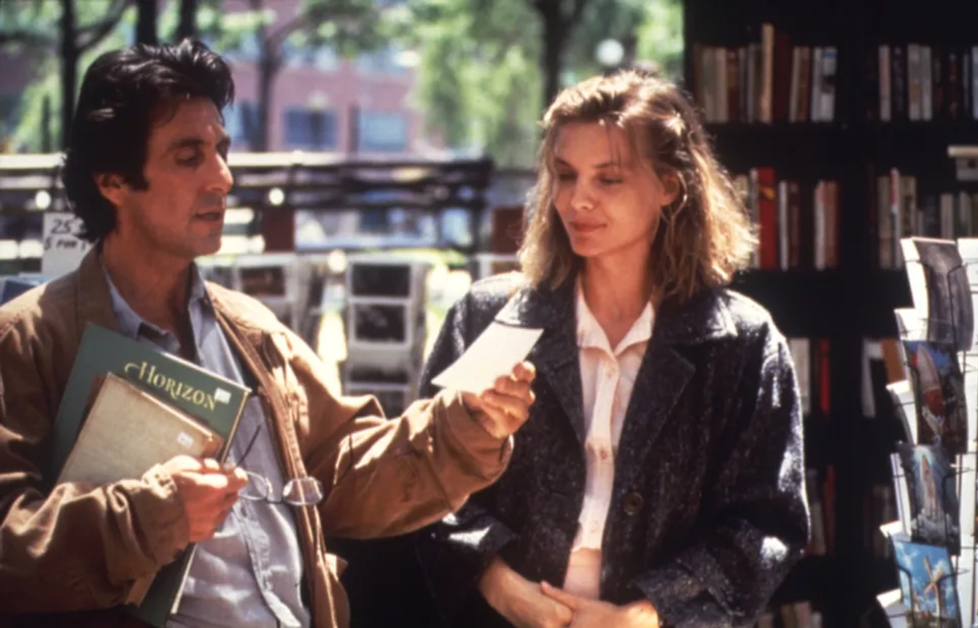 Al Pacino and Michelle Pfeiffer in Frankie and Johnny (1991)