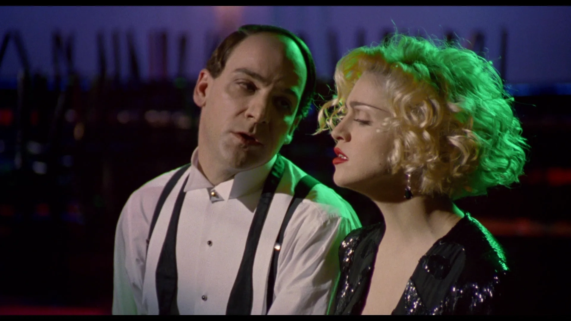 Madonna and Mandy Patinkin in Dick Tracy (1990)