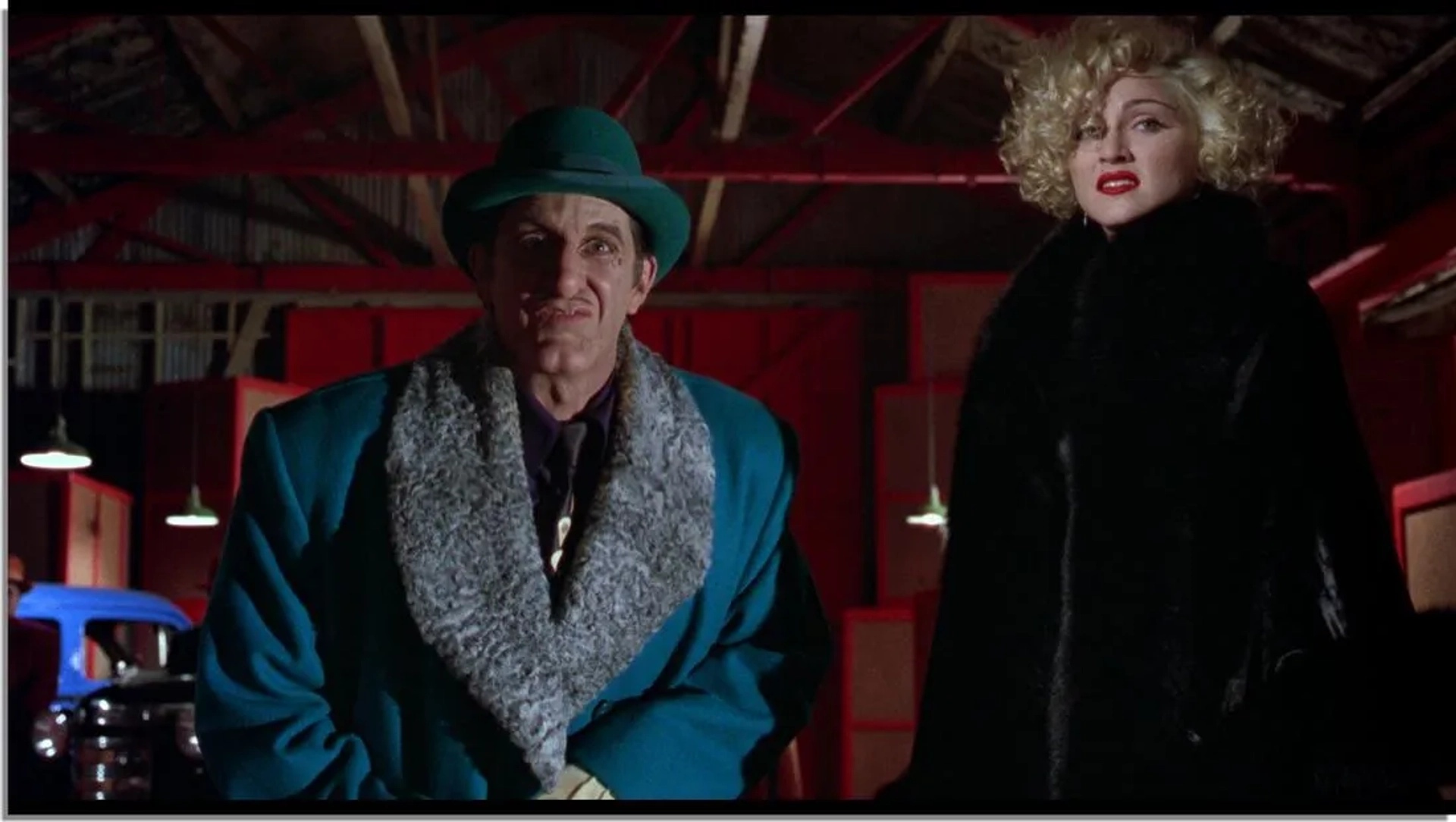 Madonna and Al Pacino in Dick Tracy (1990)