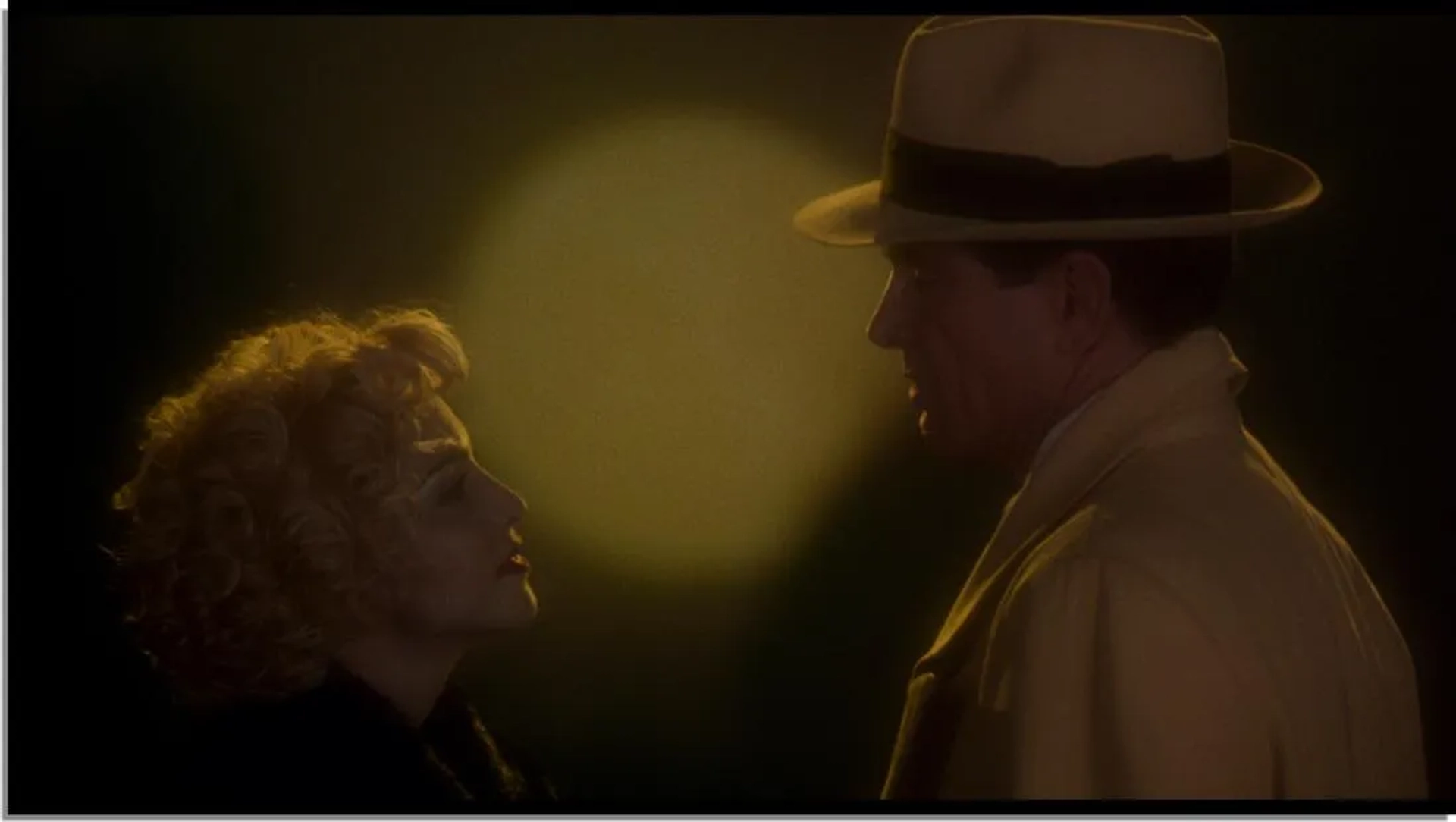 Madonna and Warren Beatty in Dick Tracy (1990)