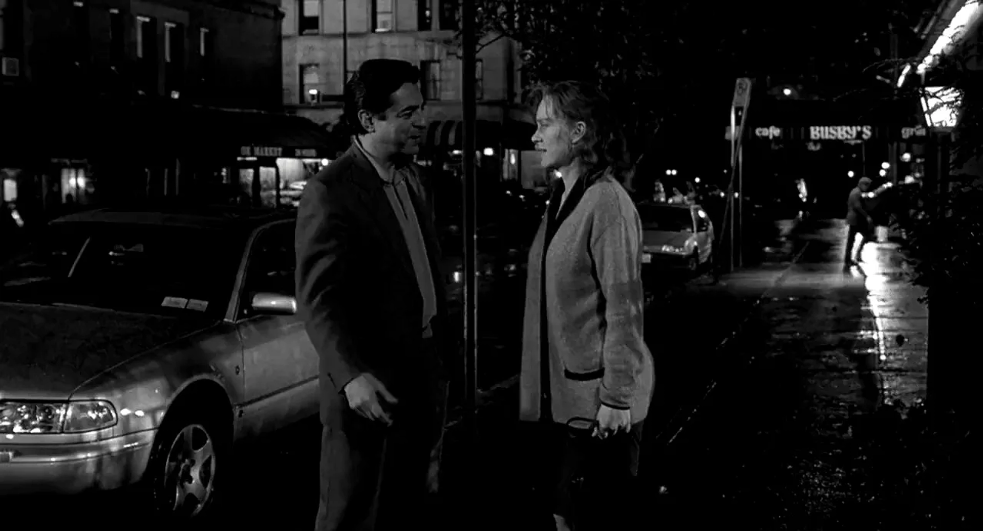 Judy Davis and Joe Mantegna in Celebrity (1998)