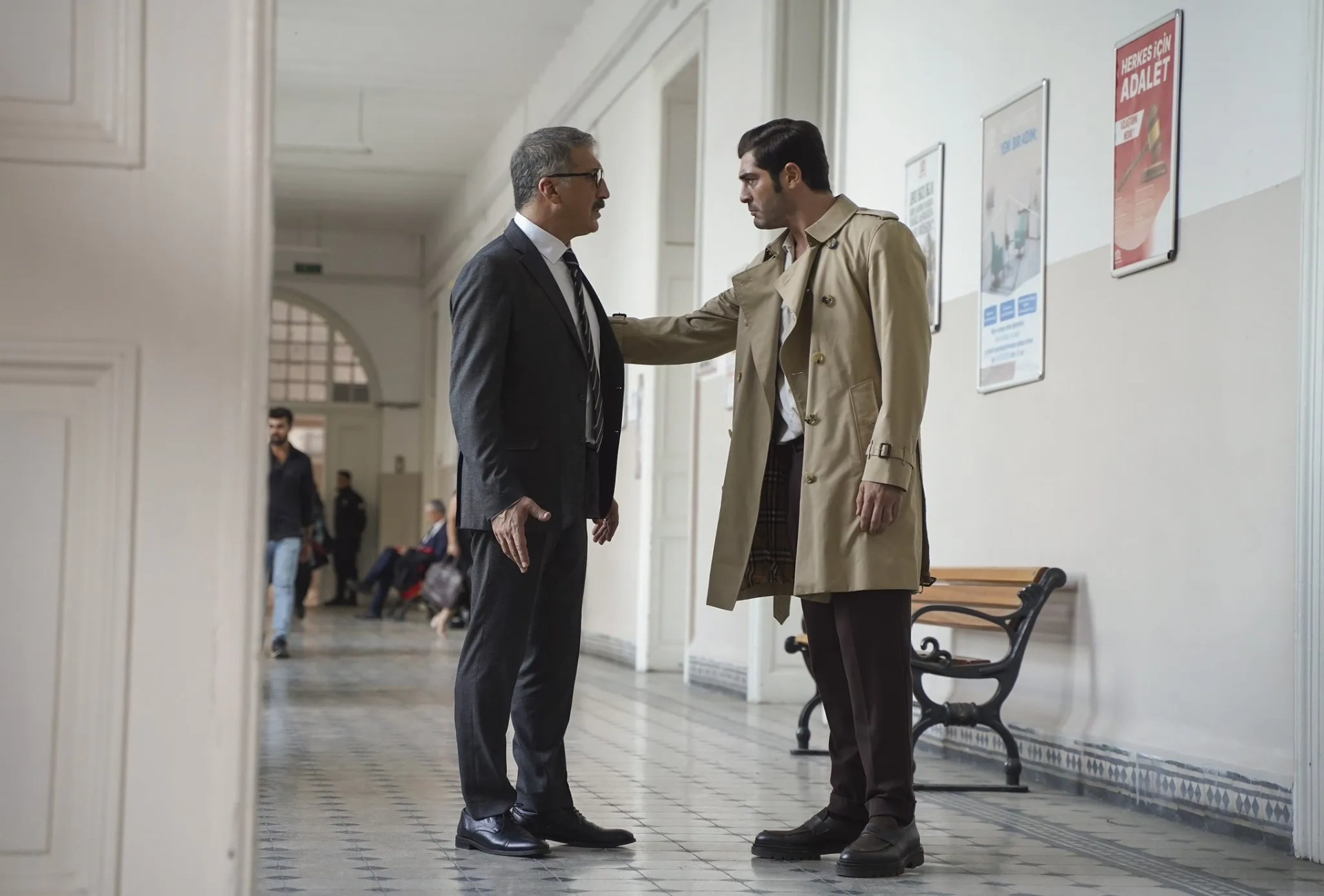 Cem Davran and Burak Deniz in Another Love (2023)